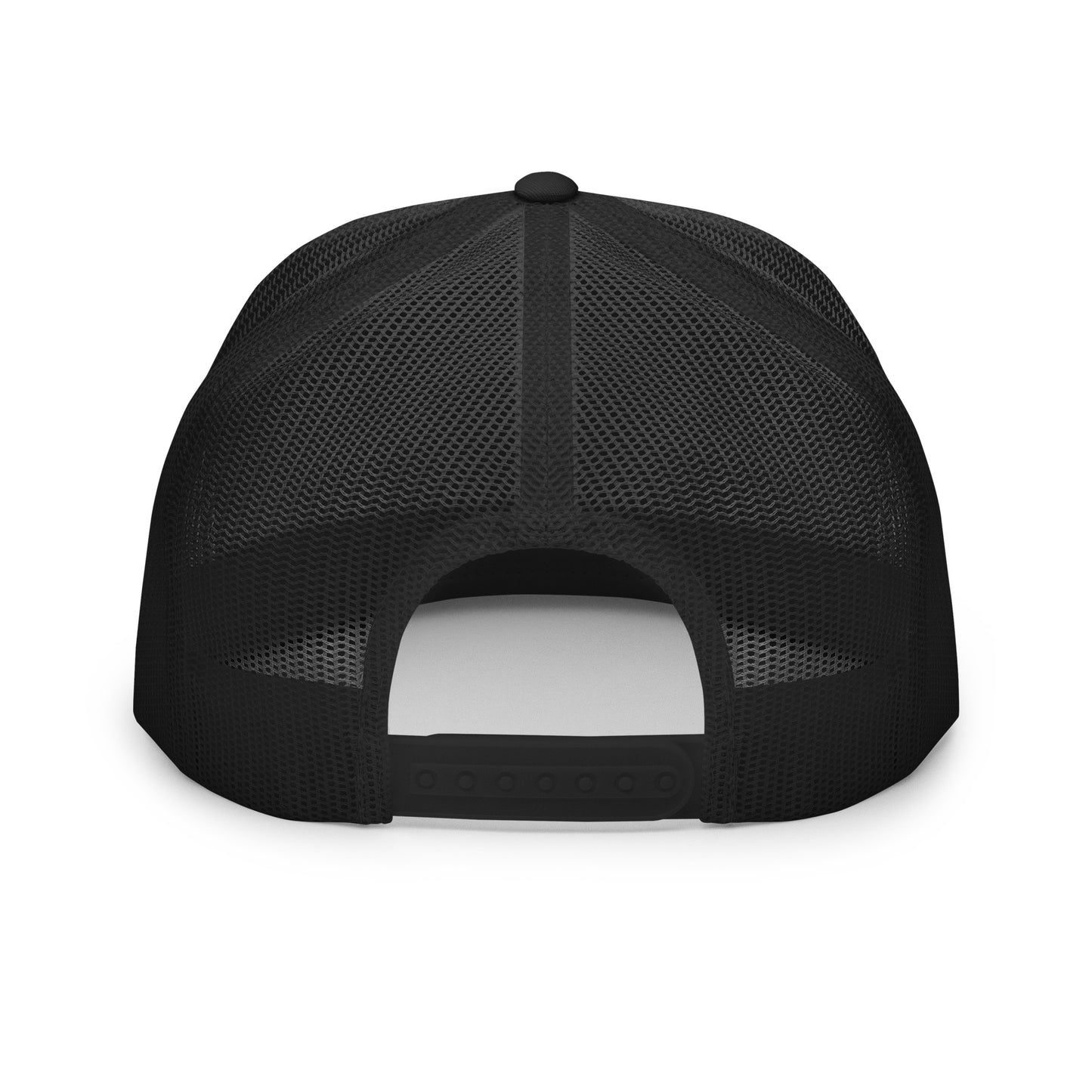 Color Logo Flat Billed Trucker Cap