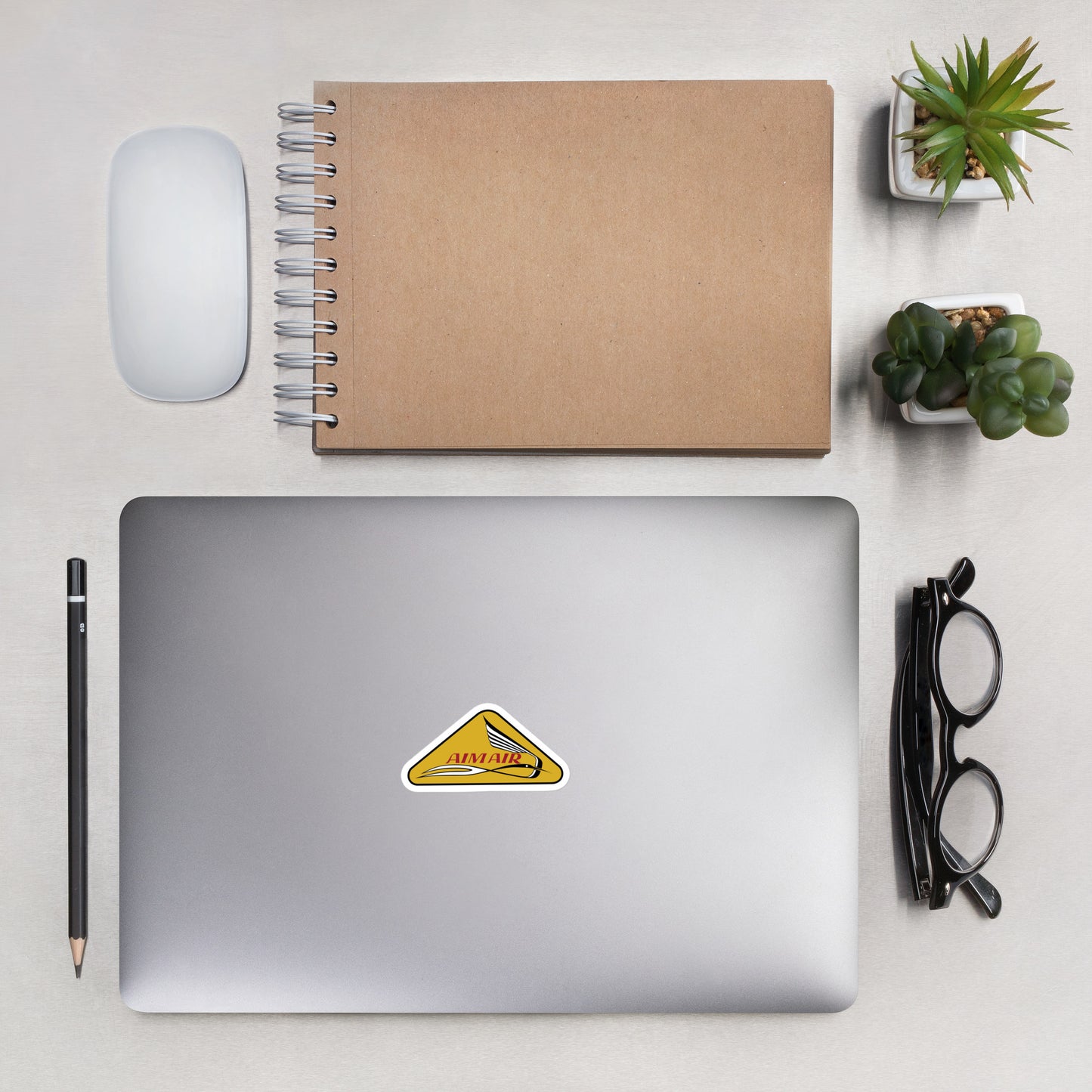 Vintage Logo Sticker