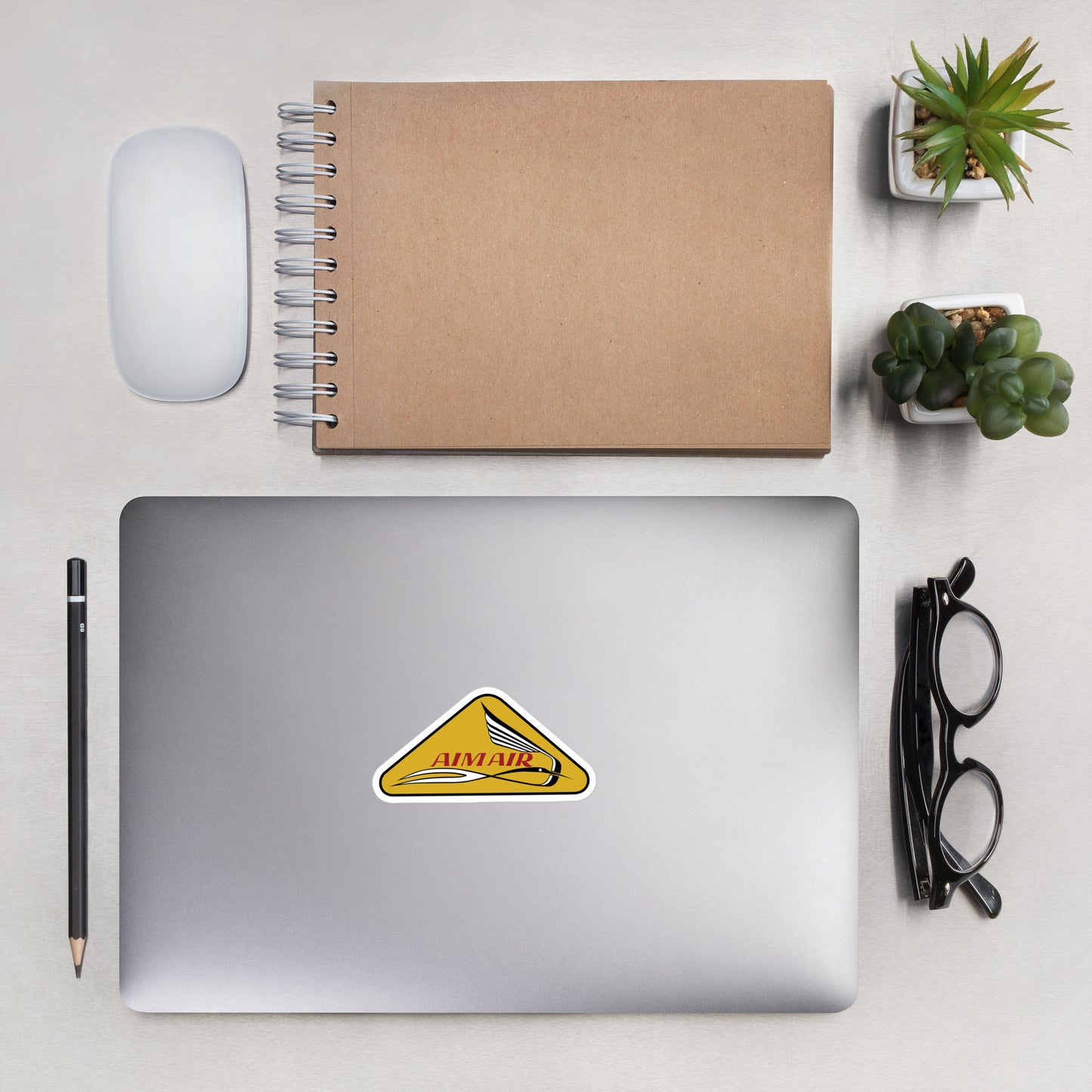 Vintage Logo Sticker