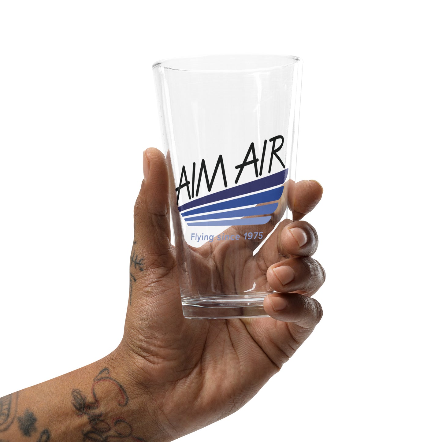 Shaker pint glass