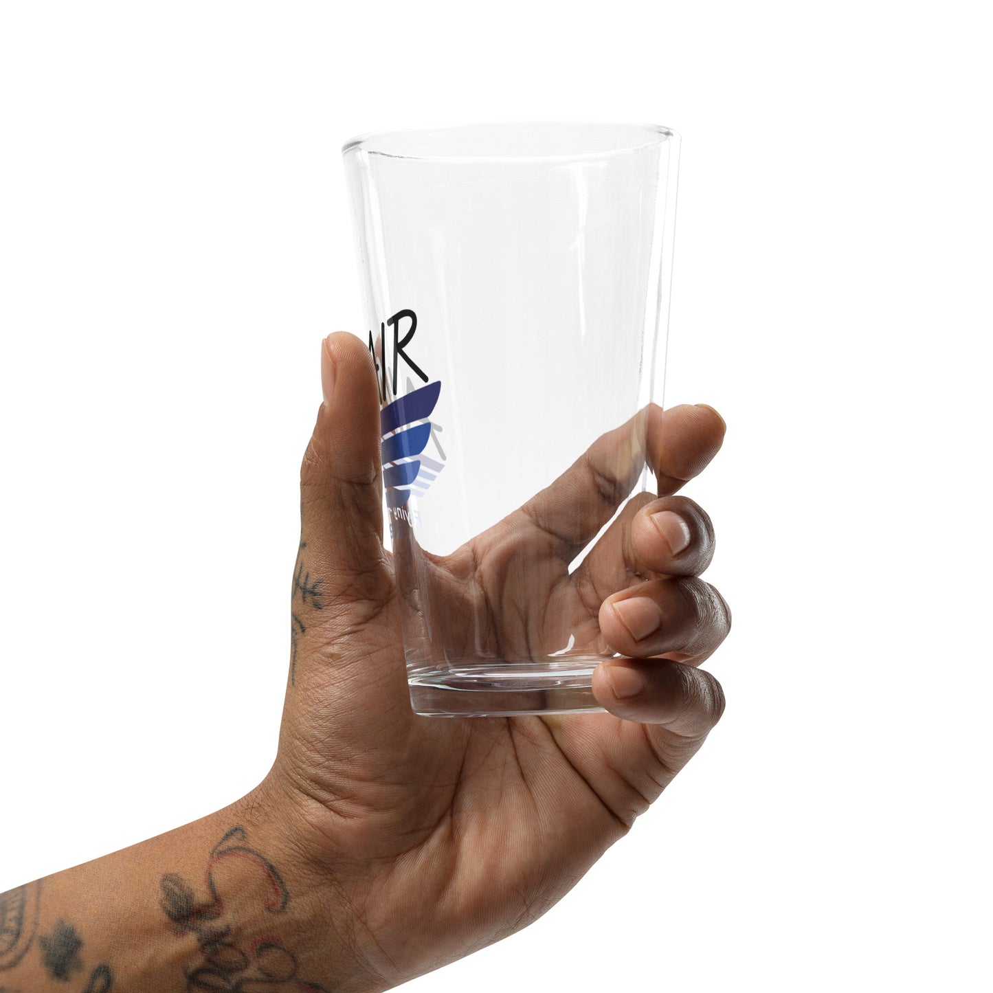 Shaker pint glass