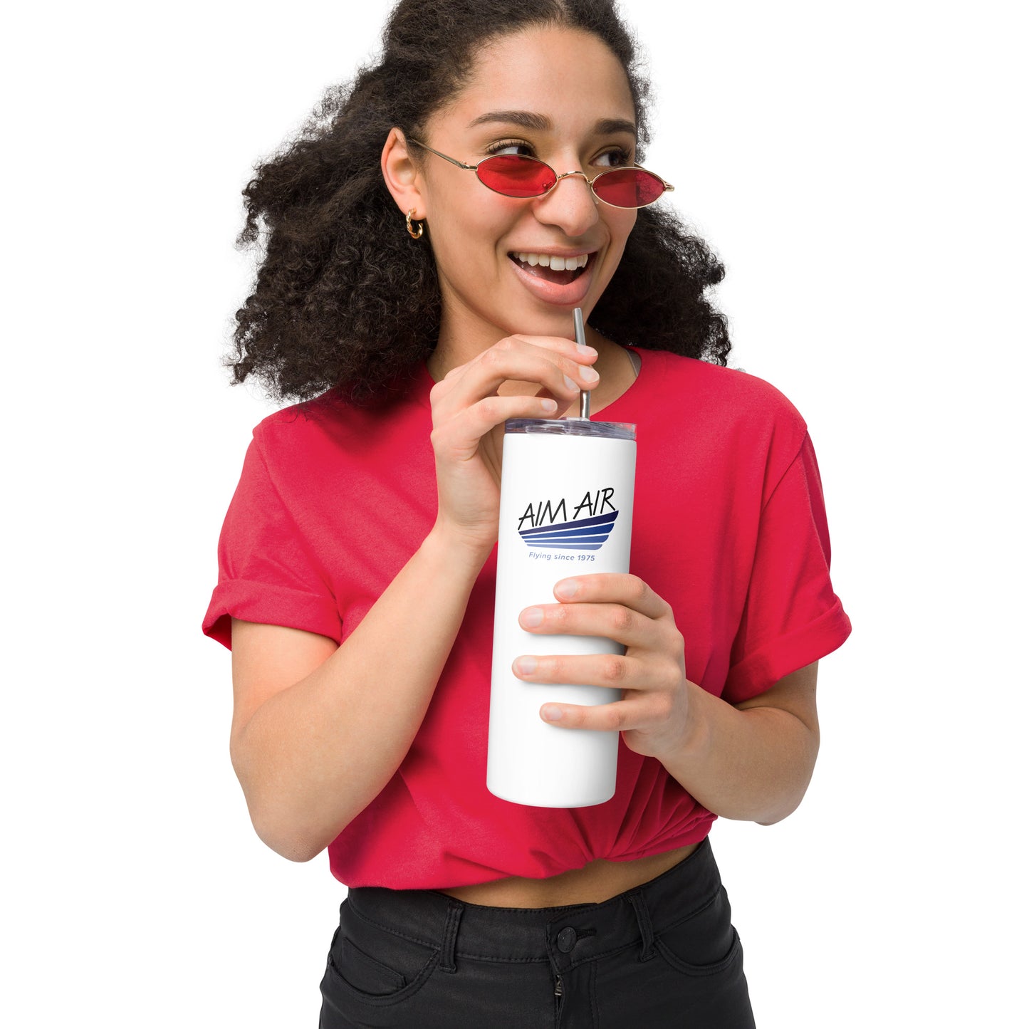 Logo Tumbler - White