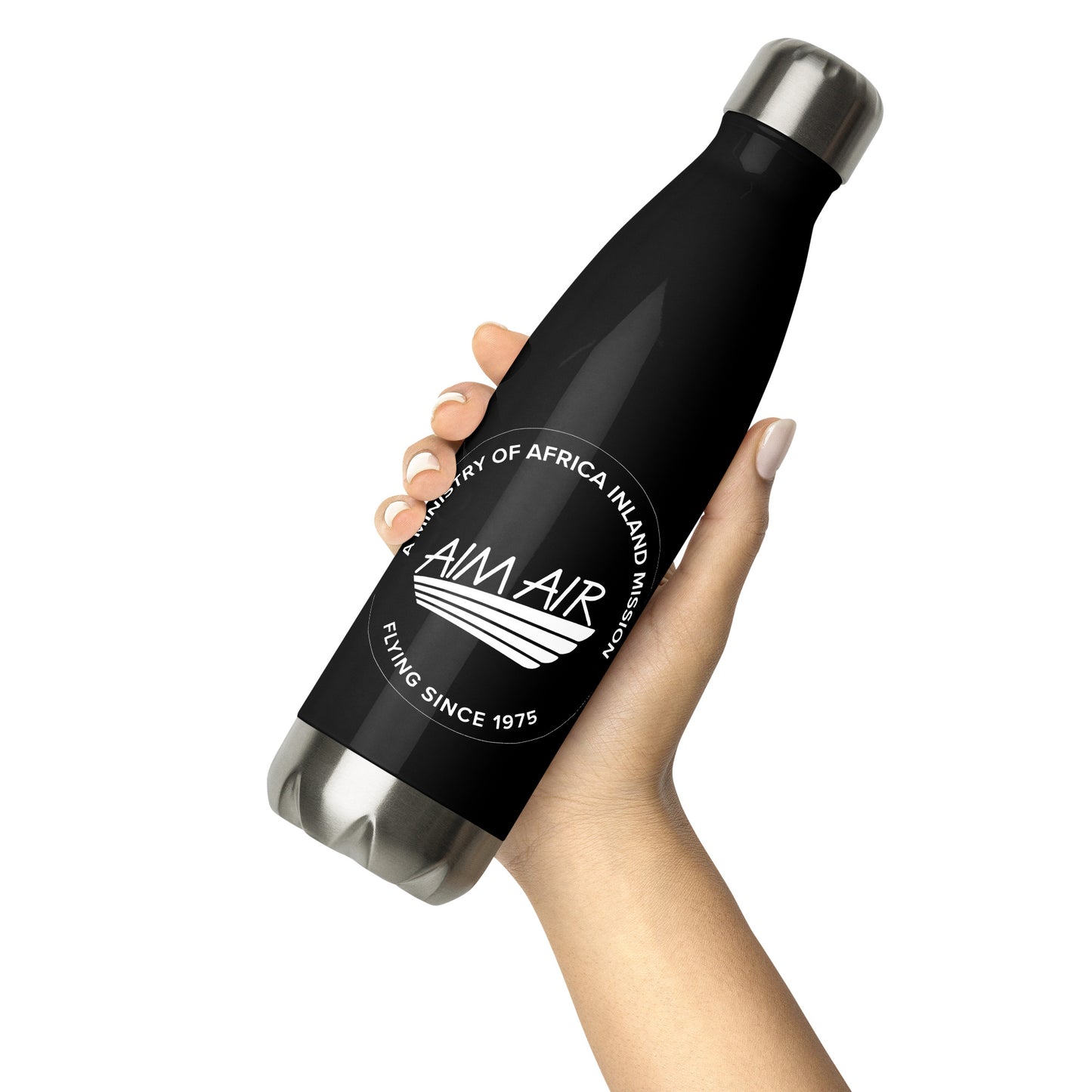Stainless Steel Water Bottle (Black)