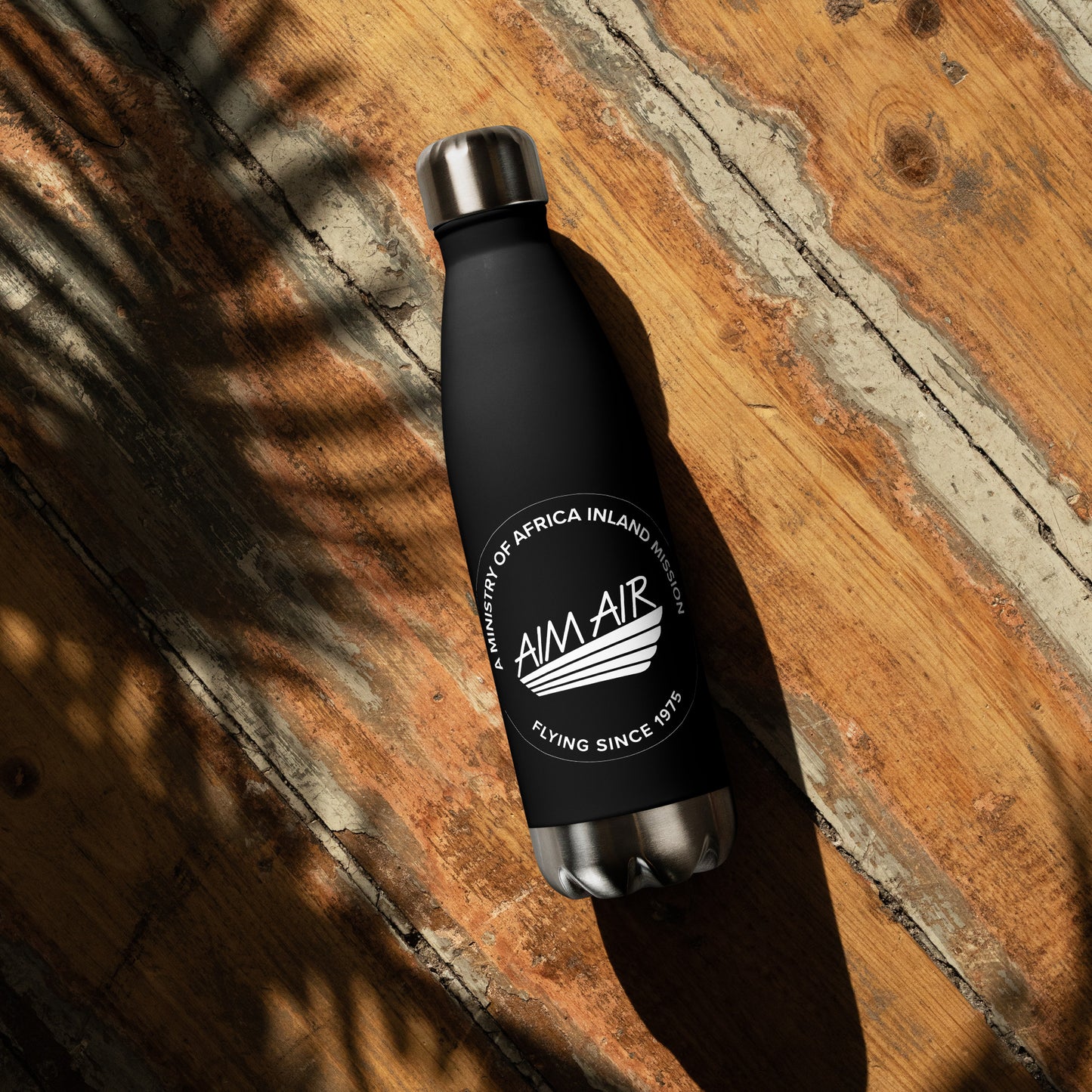 Stainless Steel Water Bottle (Black)