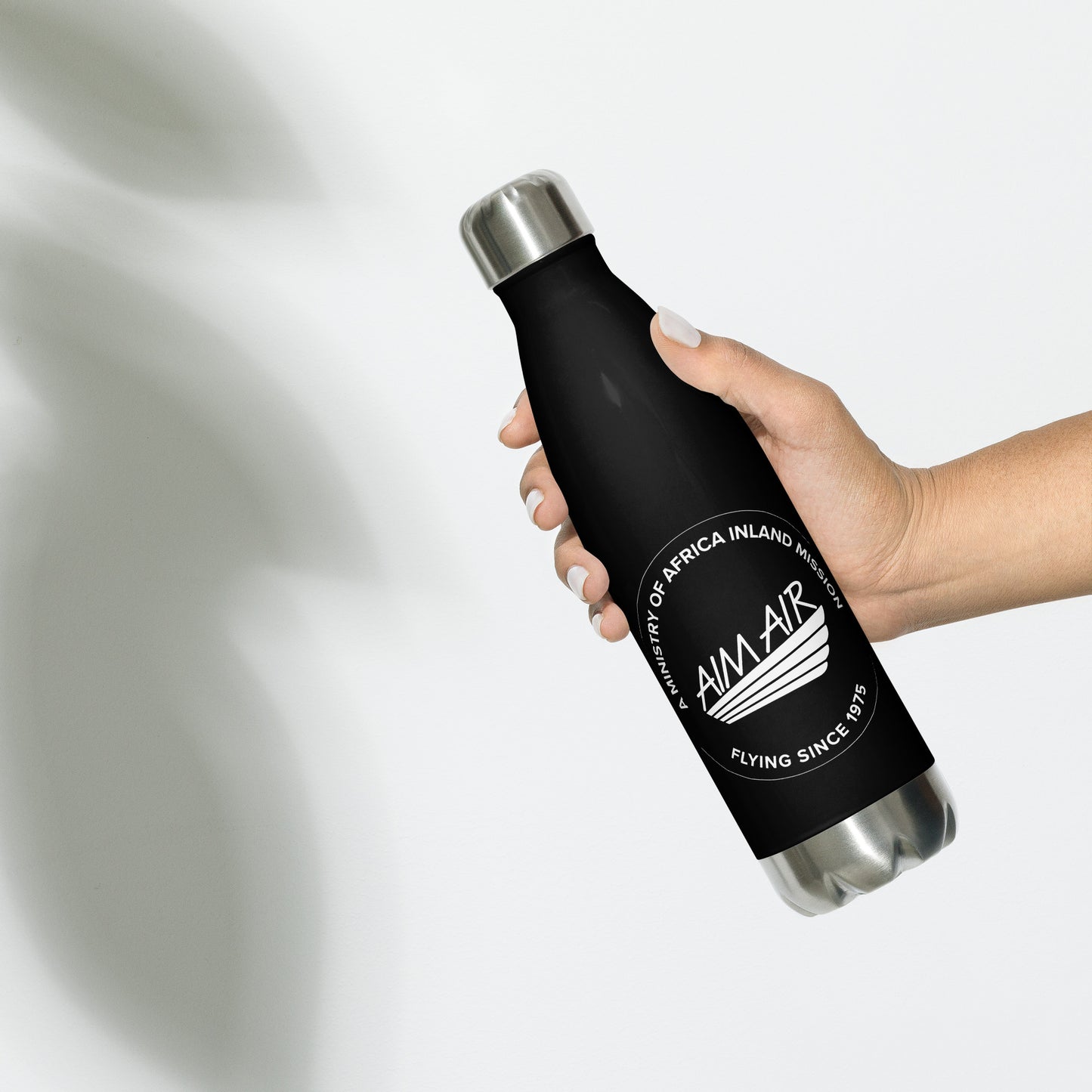 Stainless Steel Water Bottle (Black)