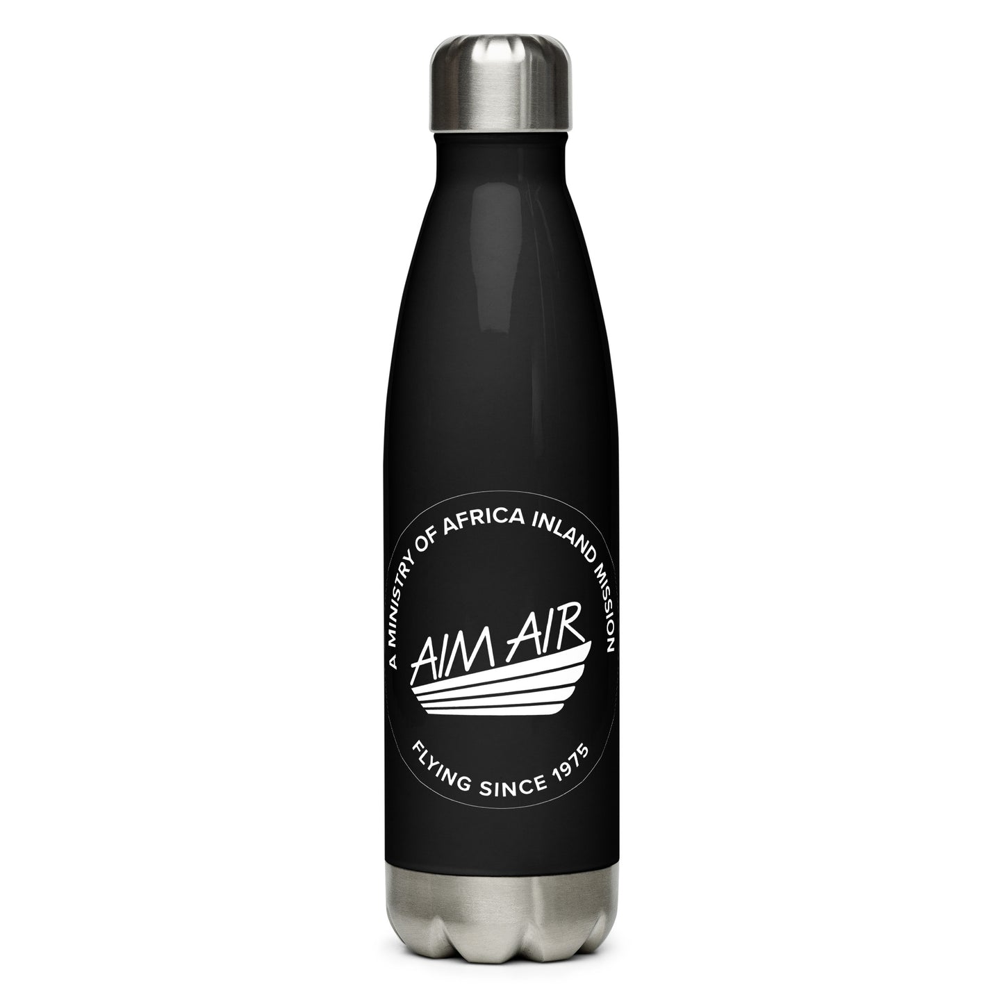 Stainless Steel Water Bottle (Black)