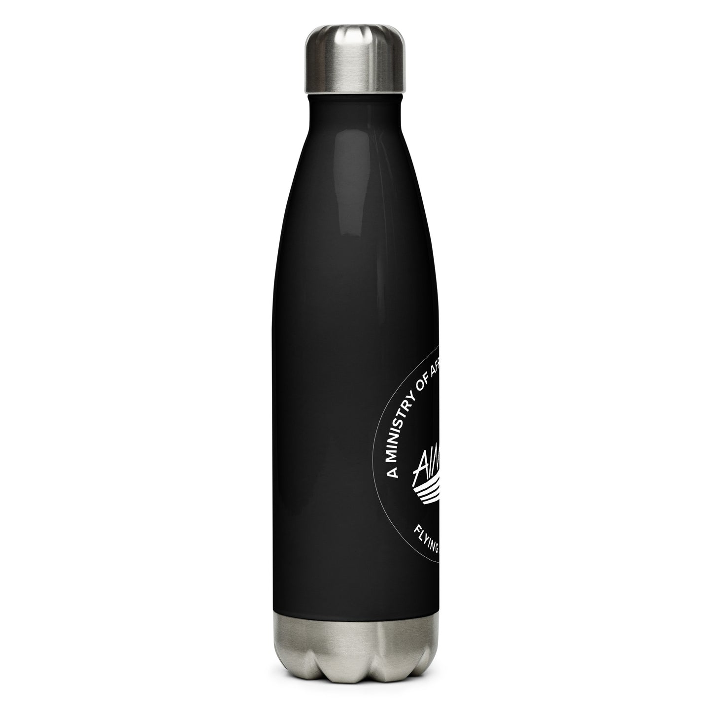 Stainless Steel Water Bottle (Black)