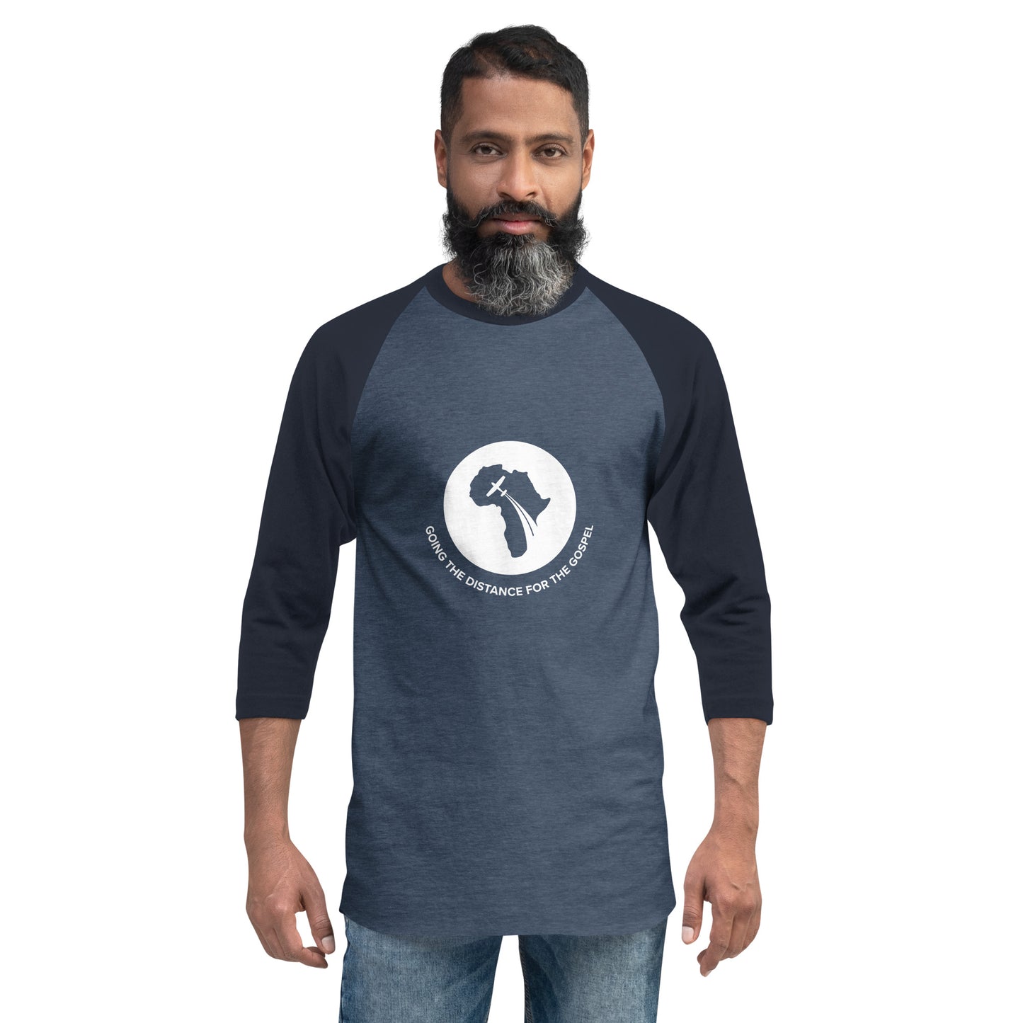 3/4 sleeve raglan shirt