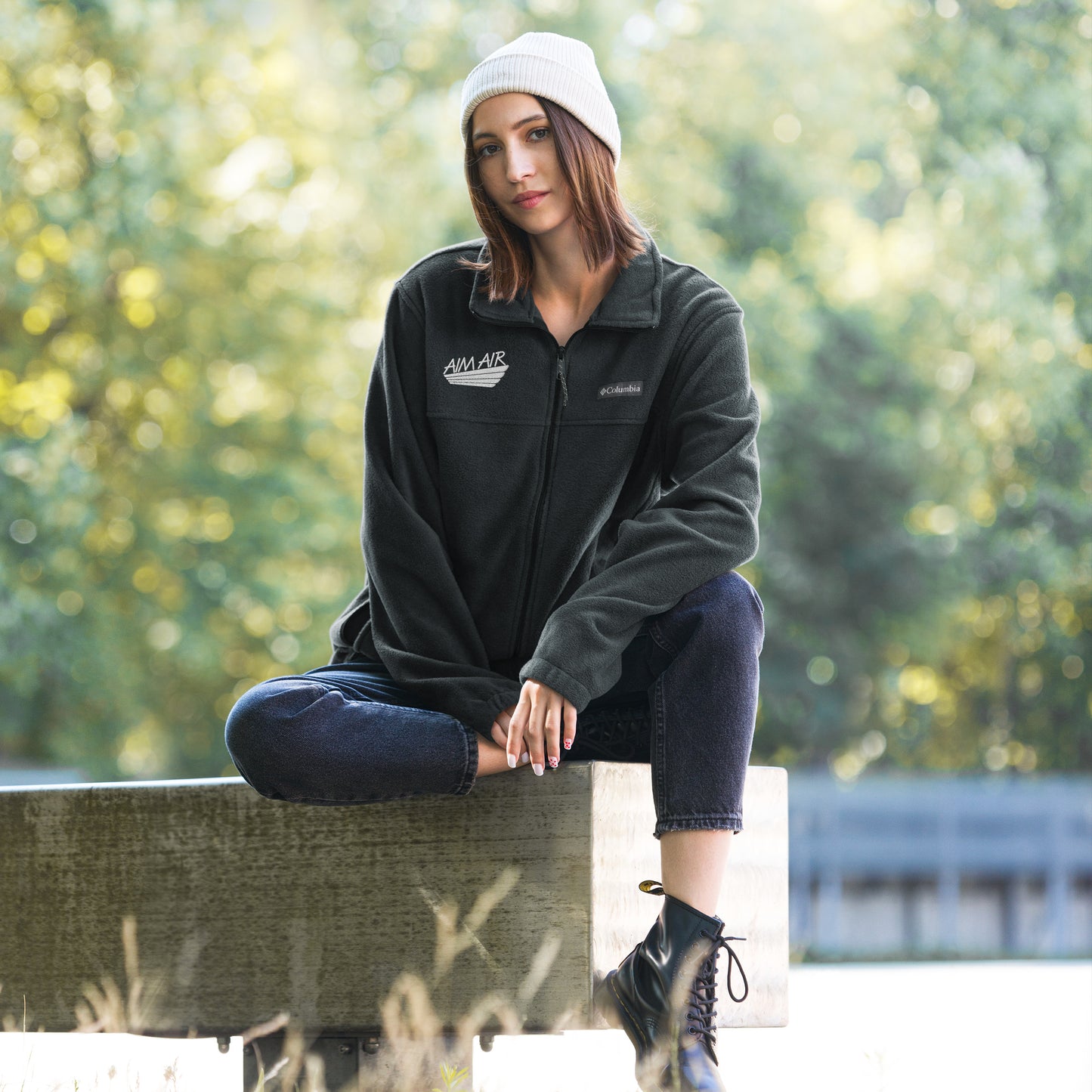 AIM AIR Unisex Columbia fleece jacket