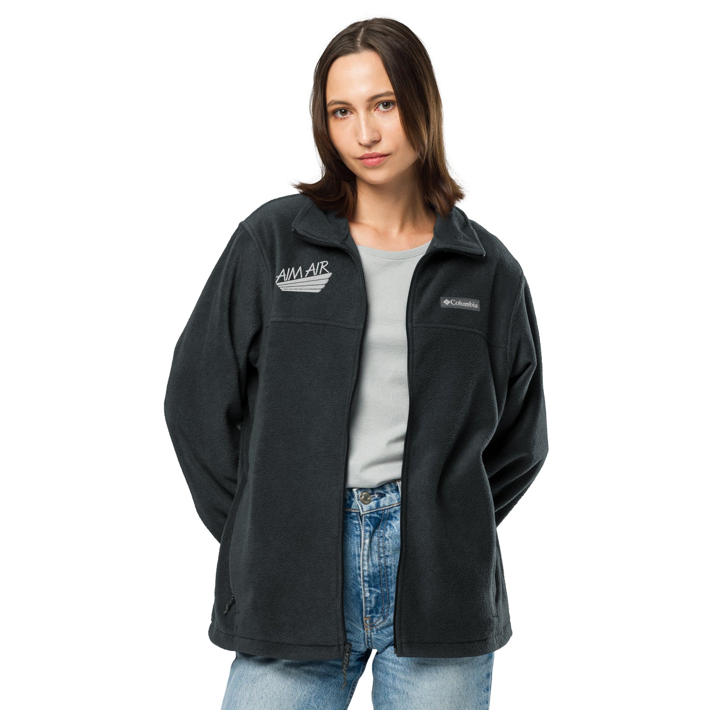 AIM AIR Unisex Columbia fleece jacket