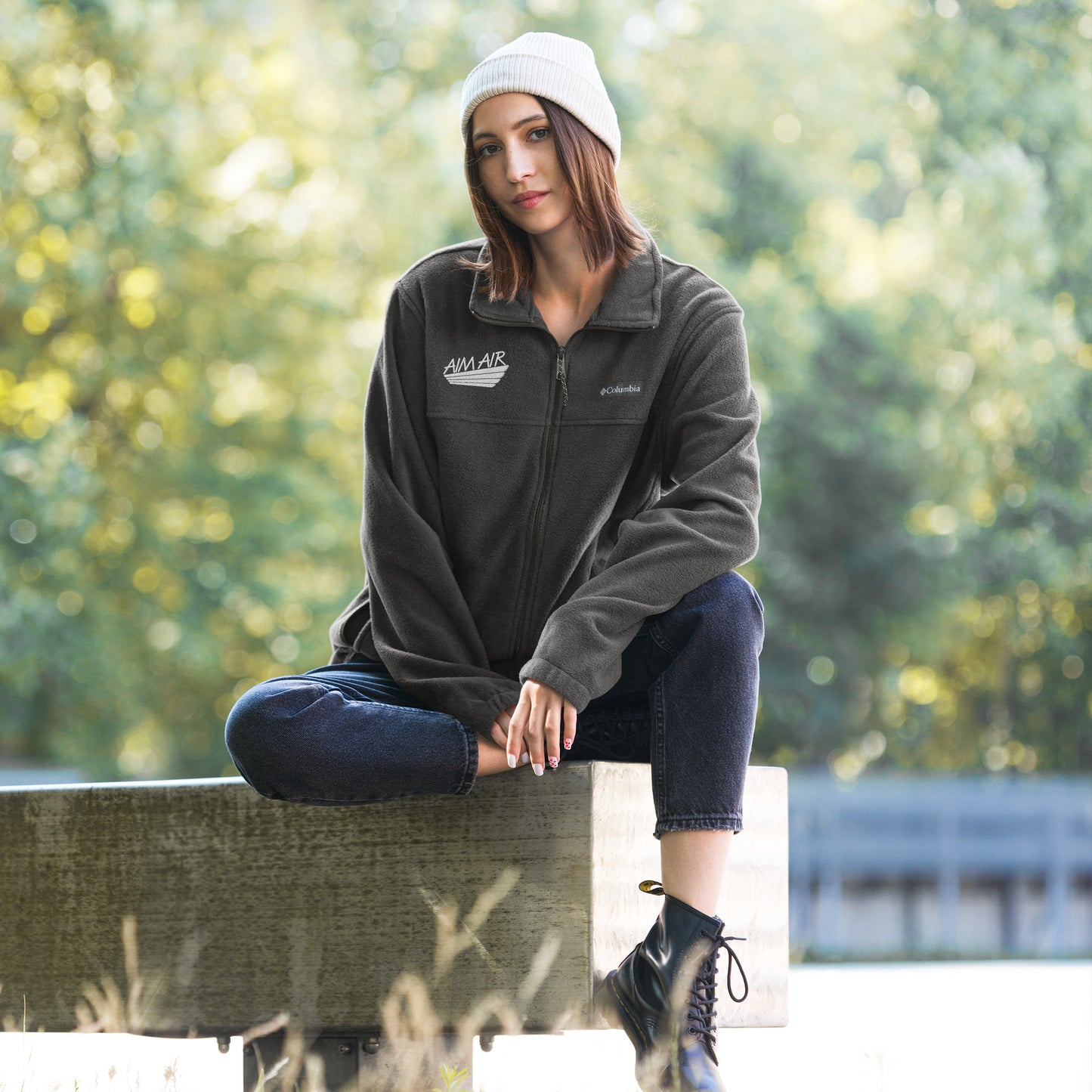 AIM AIR Unisex Columbia fleece jacket