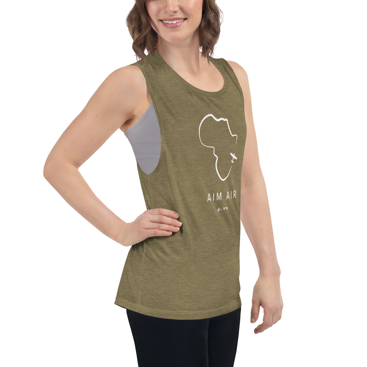 AIM AIR Ladies’ Muscle Tank