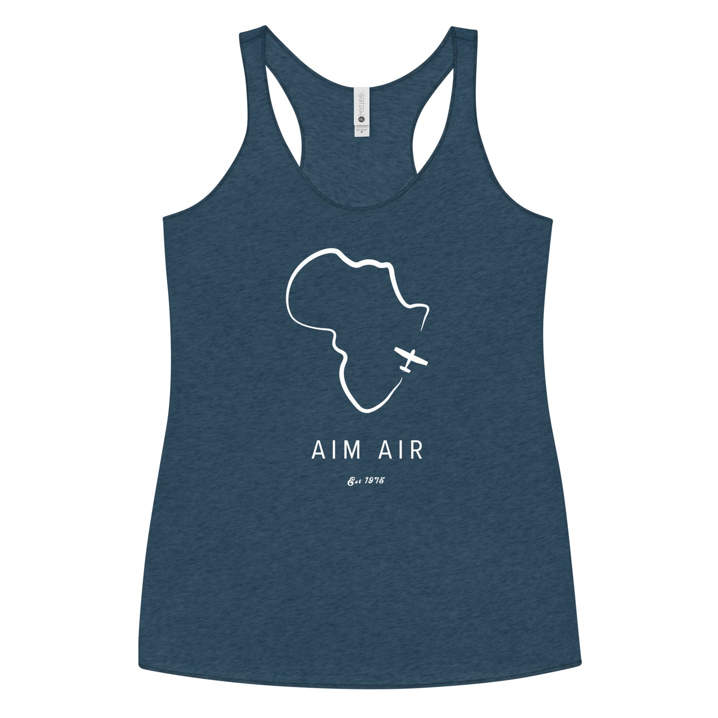 Africa Outline Women's Racerback Tank