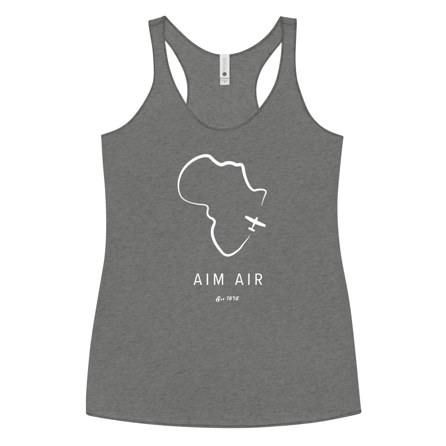 Africa Outline Women's Racerback Tank