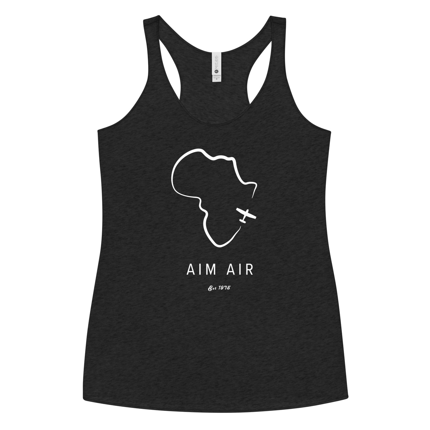 Africa Outline Women's Racerback Tank