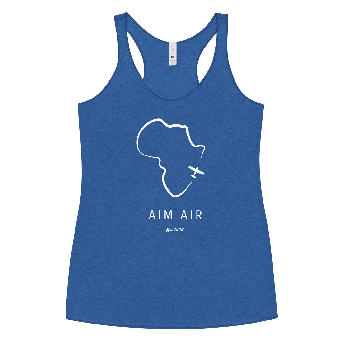 Africa Outline Women's Racerback Tank
