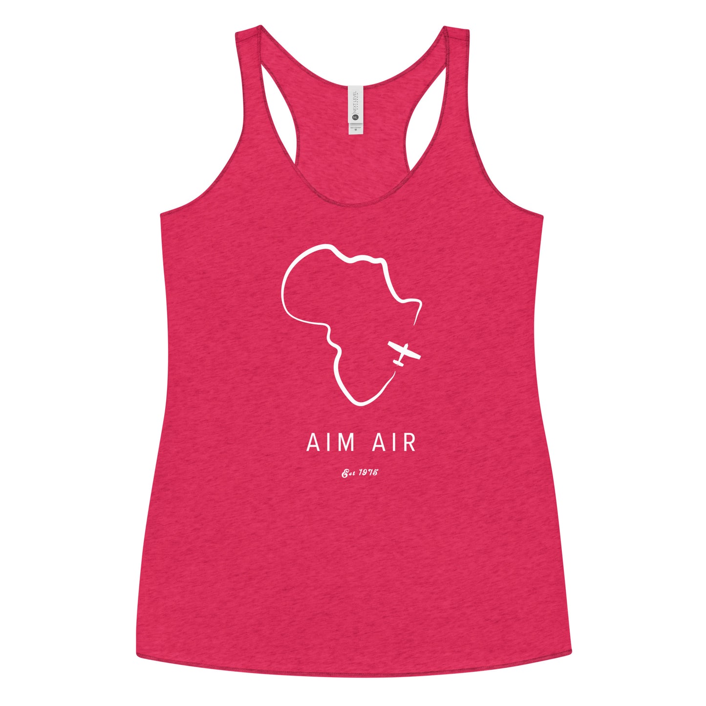 Africa Outline Women's Racerback Tank
