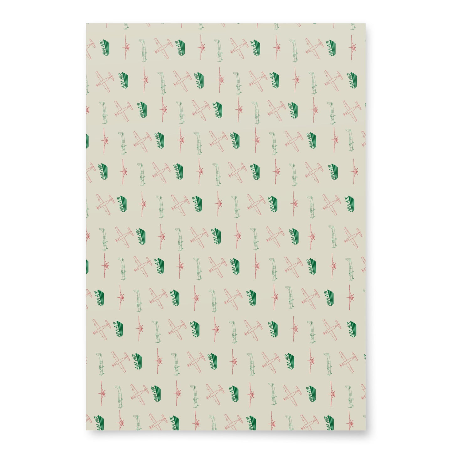 AIM AIR Holiday Wrapping paper sheets (x3)