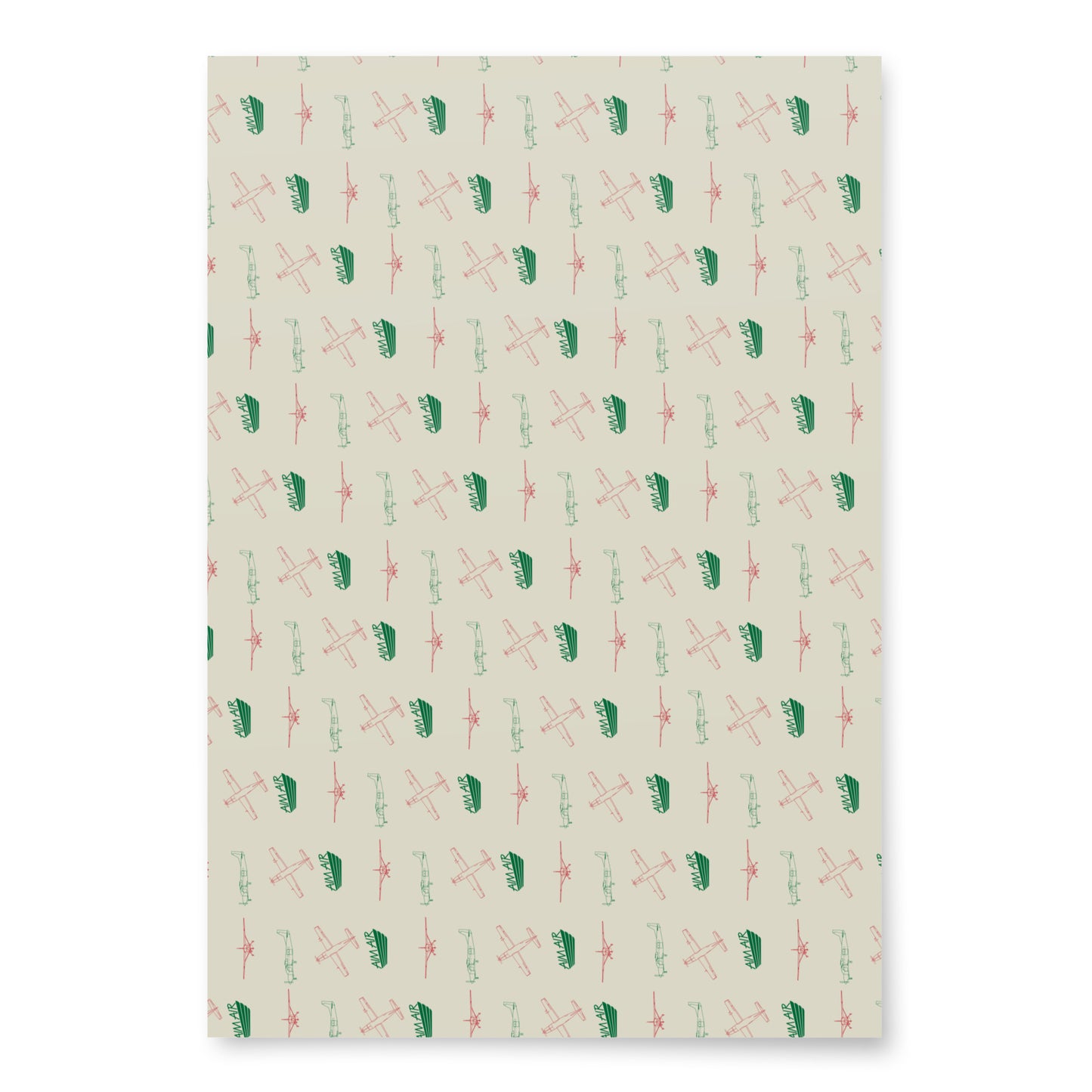 AIM AIR Holiday Wrapping paper sheets (x3)