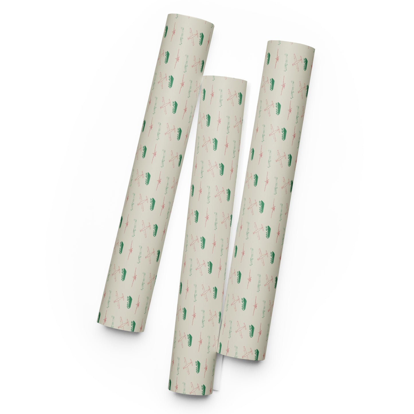 AIM AIR Holiday Wrapping paper sheets (x3)