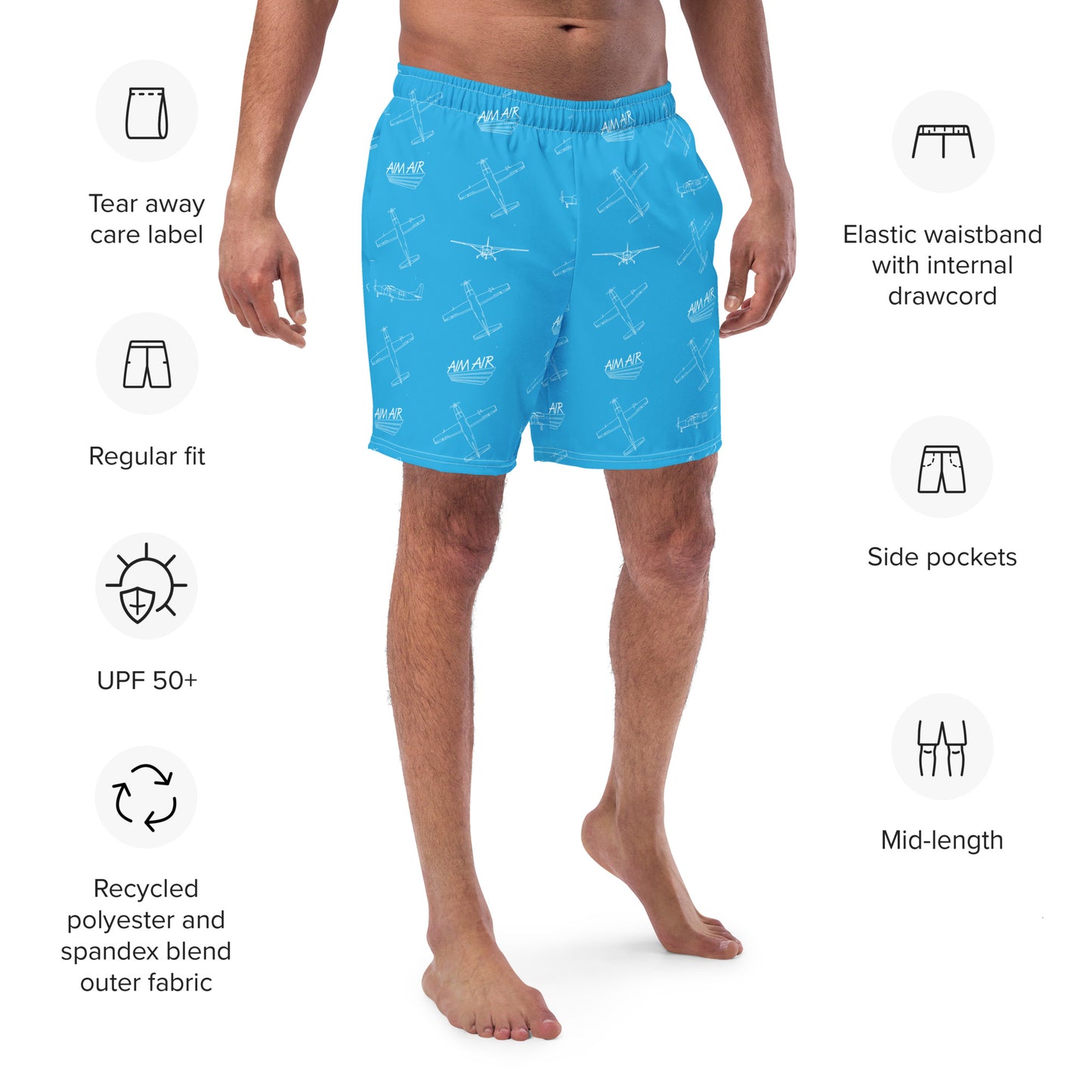 AIM AIR Men's swim trunks (Signature Collection)