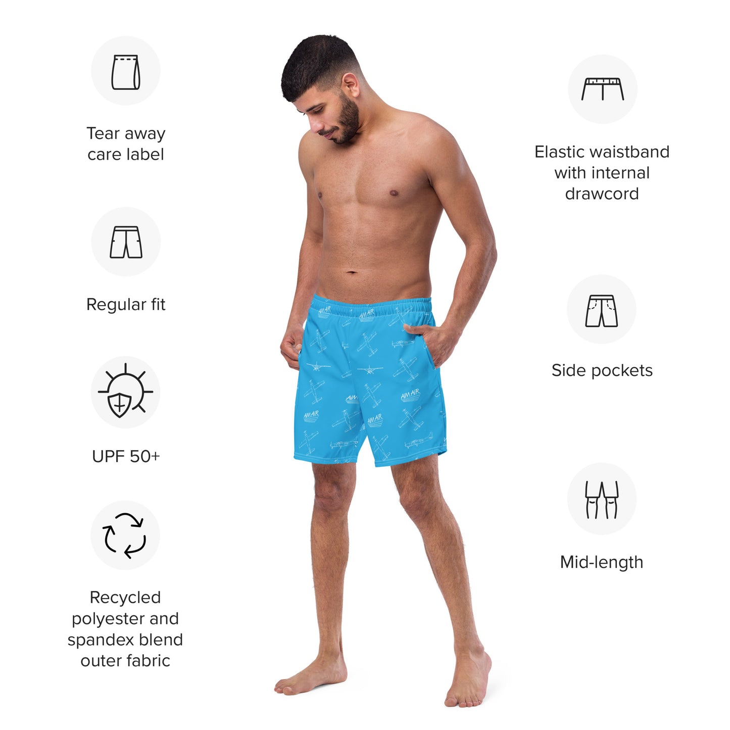 AIM AIR Men's swim trunks (Signature Collection)