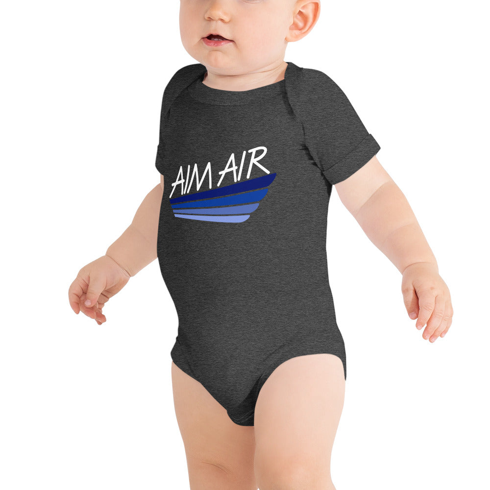 AIM AIR Onesie (White text)