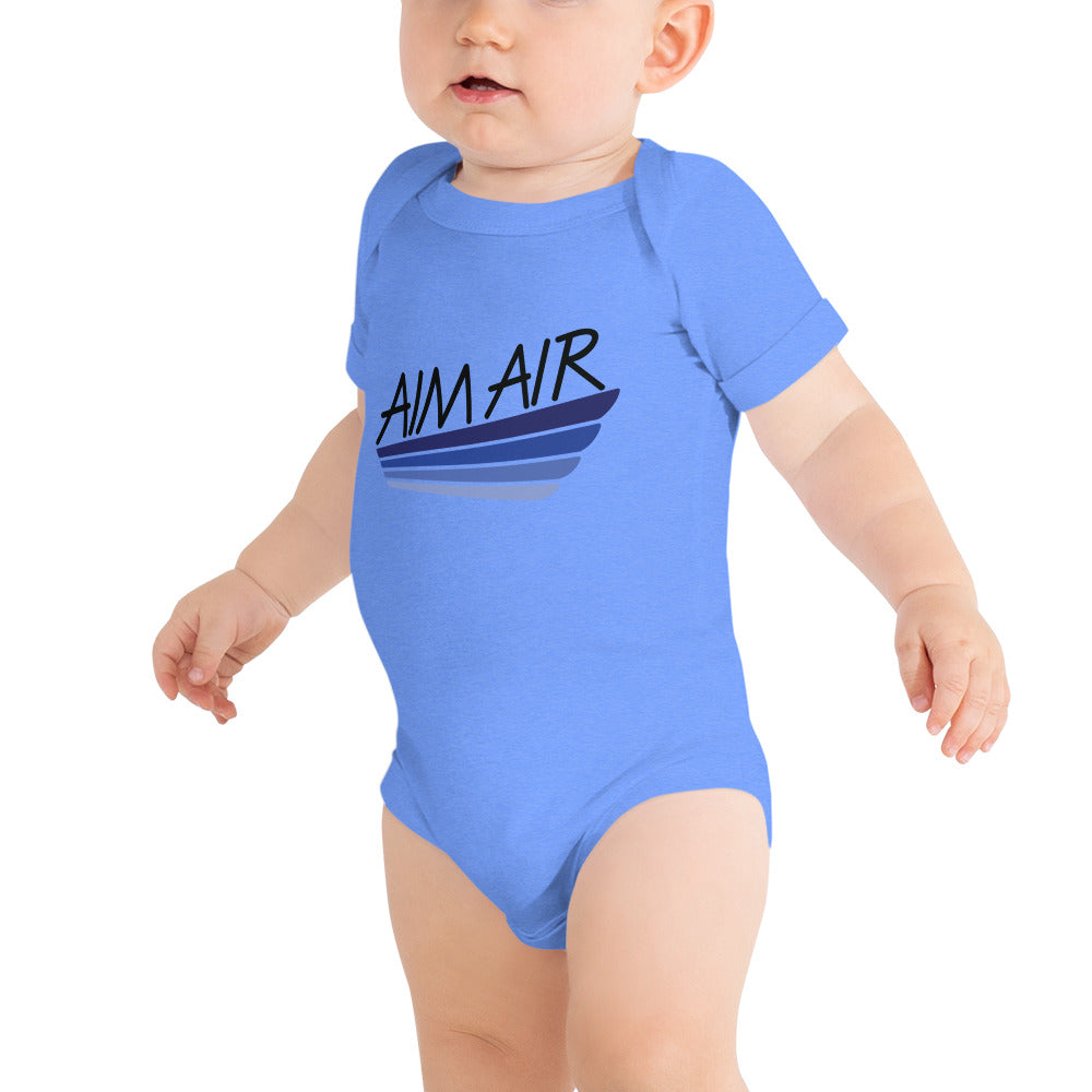 AIM AIR Logo Onesie (Black Text)