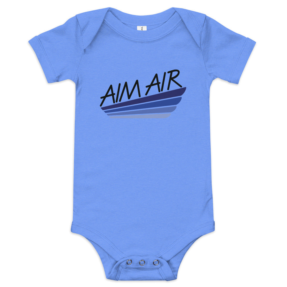 AIM AIR Logo Onesie (Black Text)