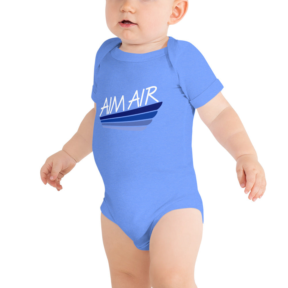 AIM AIR Onesie (White text)