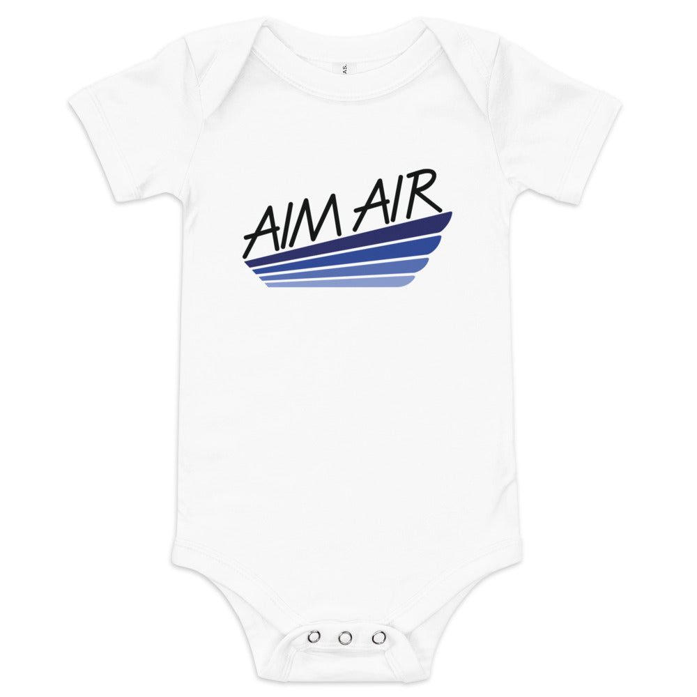 AIM AIR Logo Onesie (Black Text)