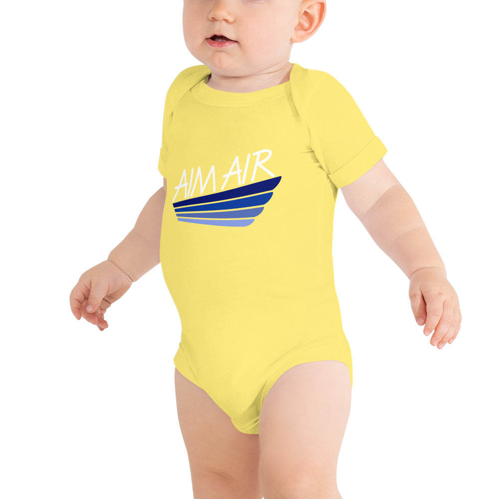 AIM AIR Onesie (White text)