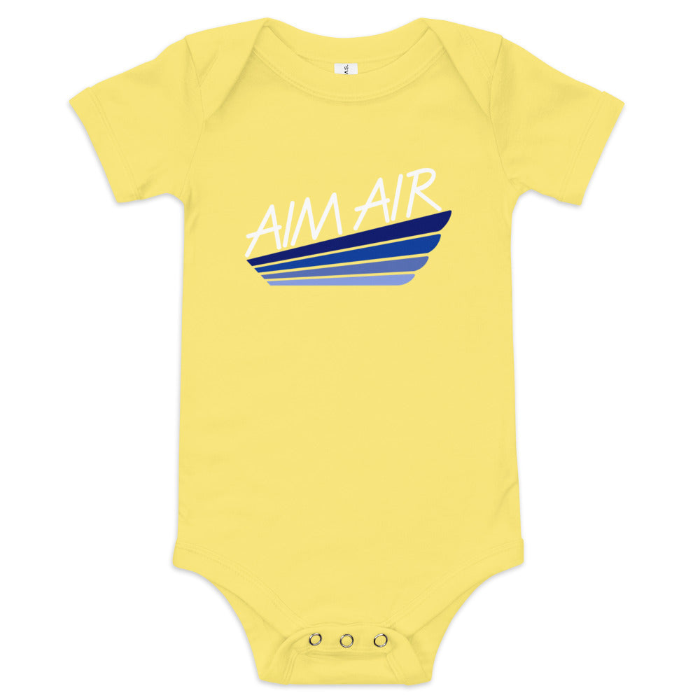 AIM AIR Onesie (White text)