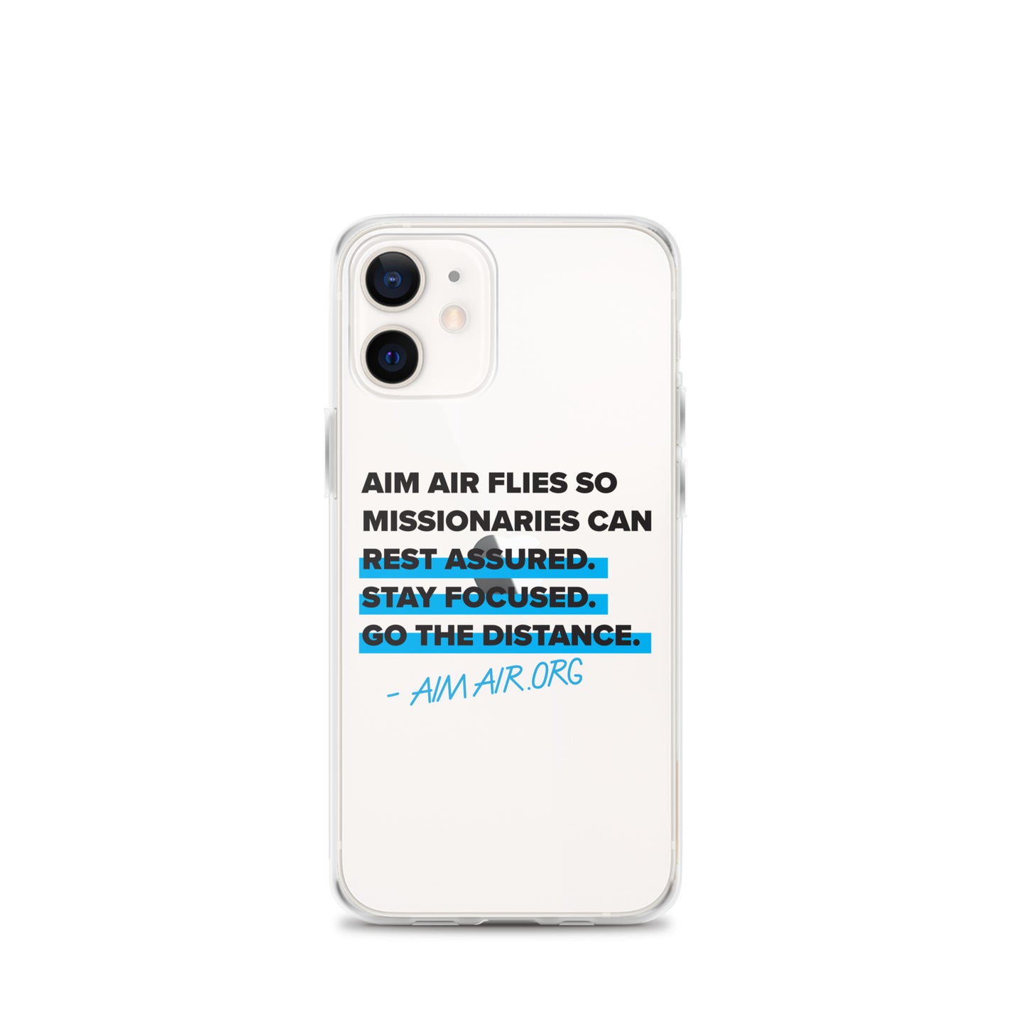 Go The Distance Clear Case for iPhone®