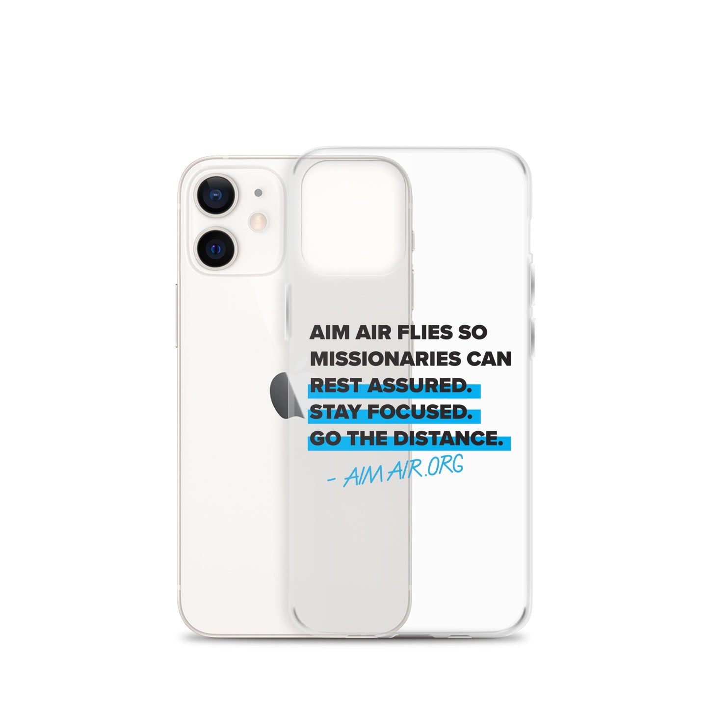 Go The Distance Clear Case for iPhone®