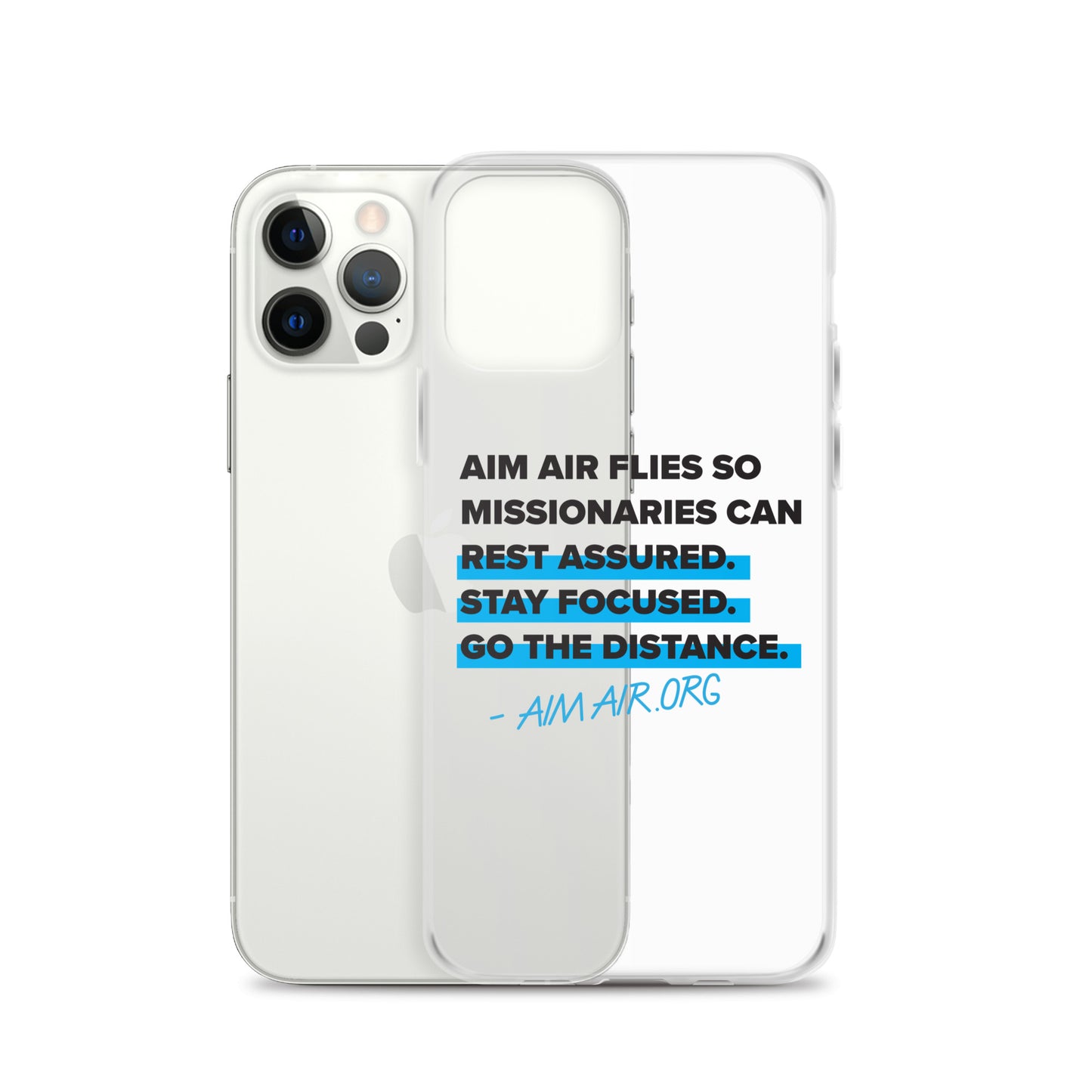 Go The Distance Clear Case for iPhone®