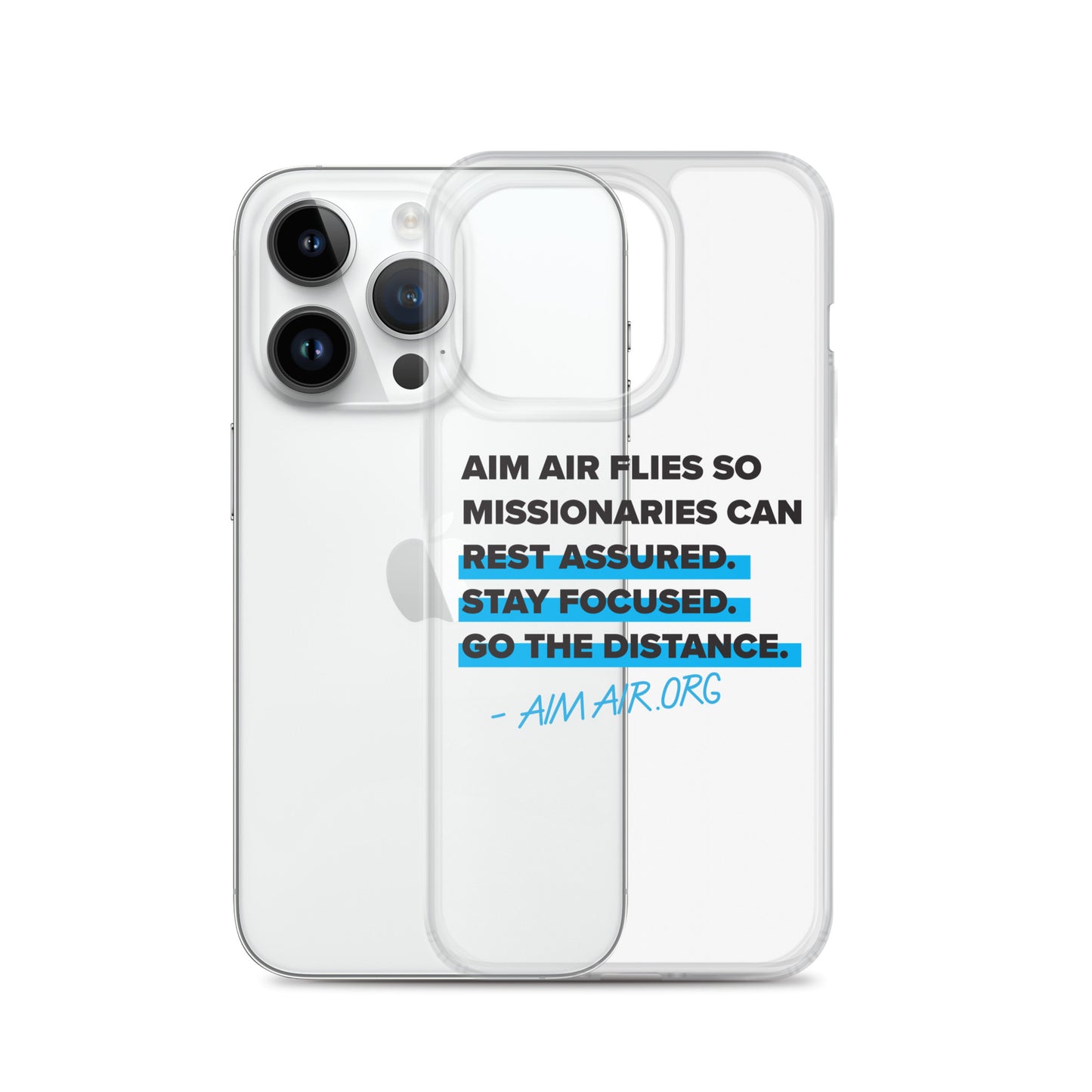 Go The Distance Clear Case for iPhone®