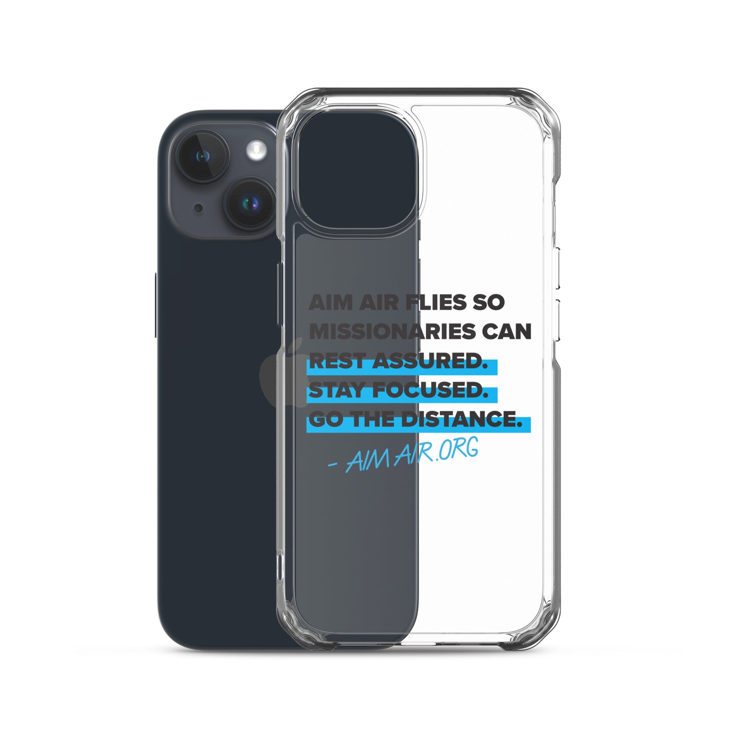 Go The Distance Clear Case for iPhone®