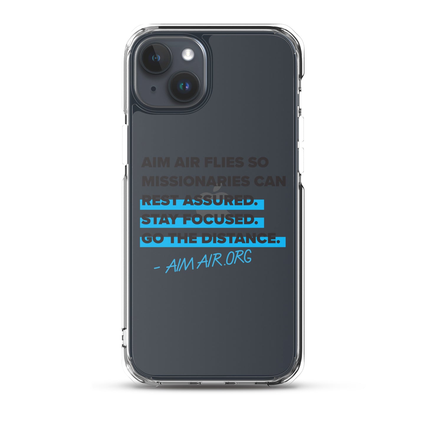 Go The Distance Clear Case for iPhone®