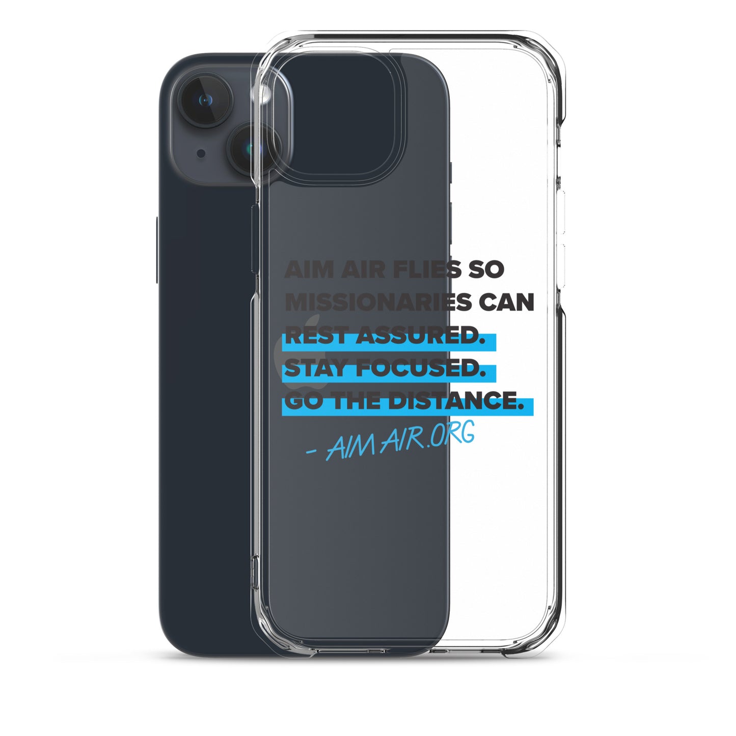 Go The Distance Clear Case for iPhone®