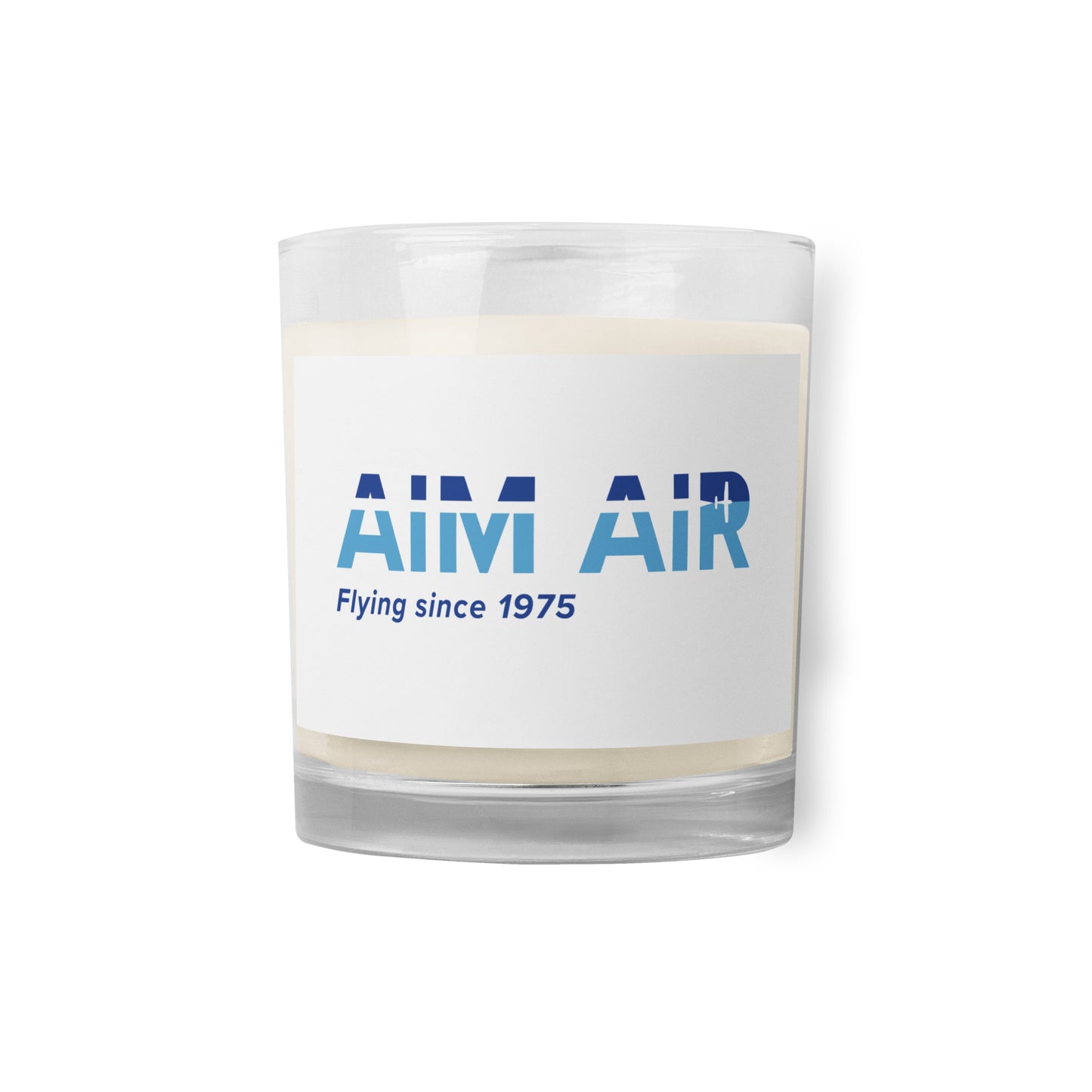 AIM AIR Glass jar soy wax candle