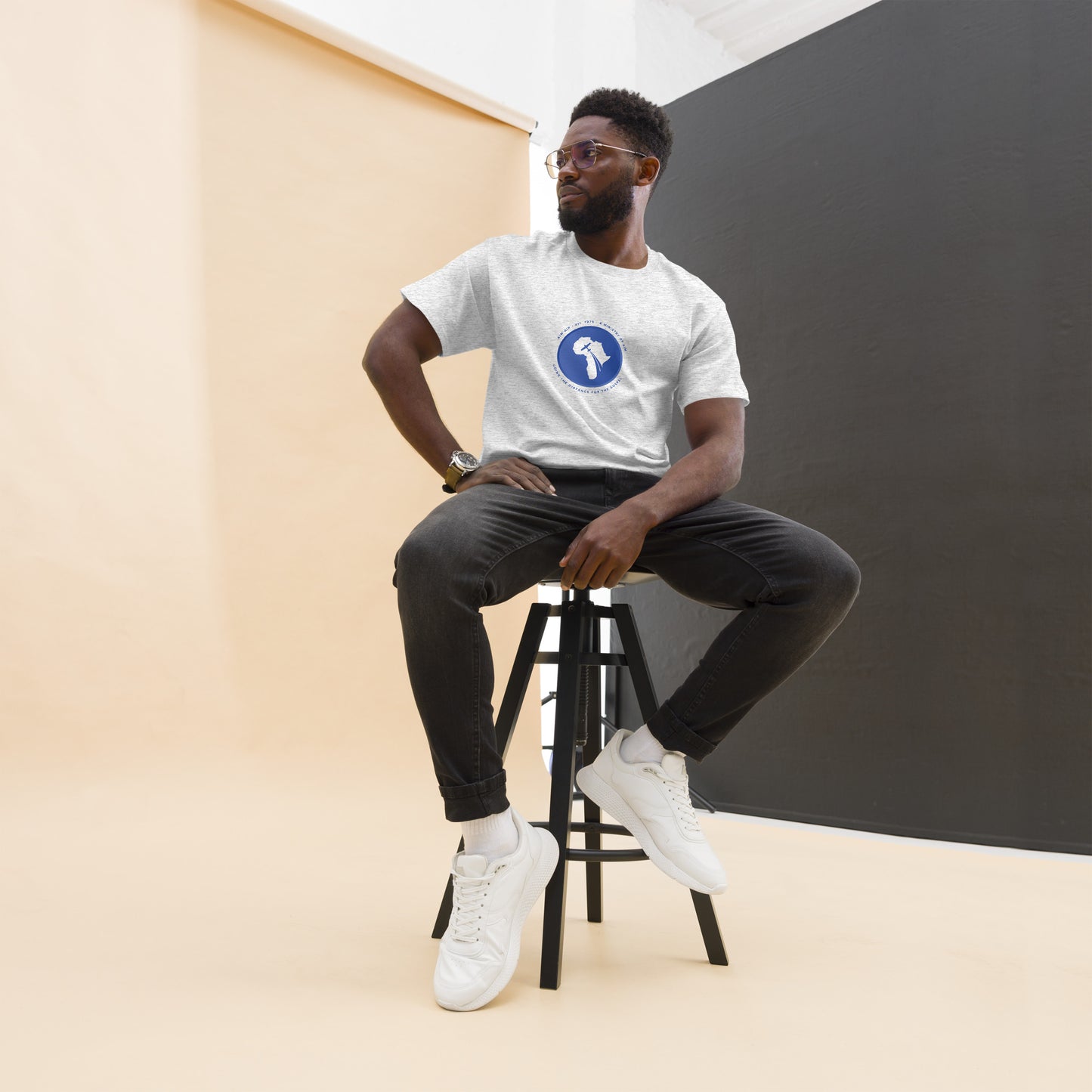 Going the Distance (Blue Logo) classic tee