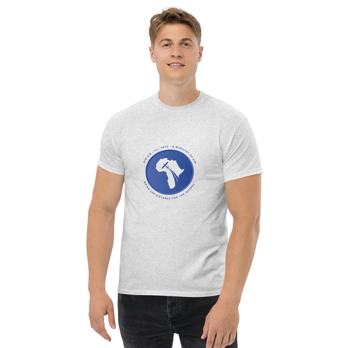 Going the Distance (Blue Logo) classic tee