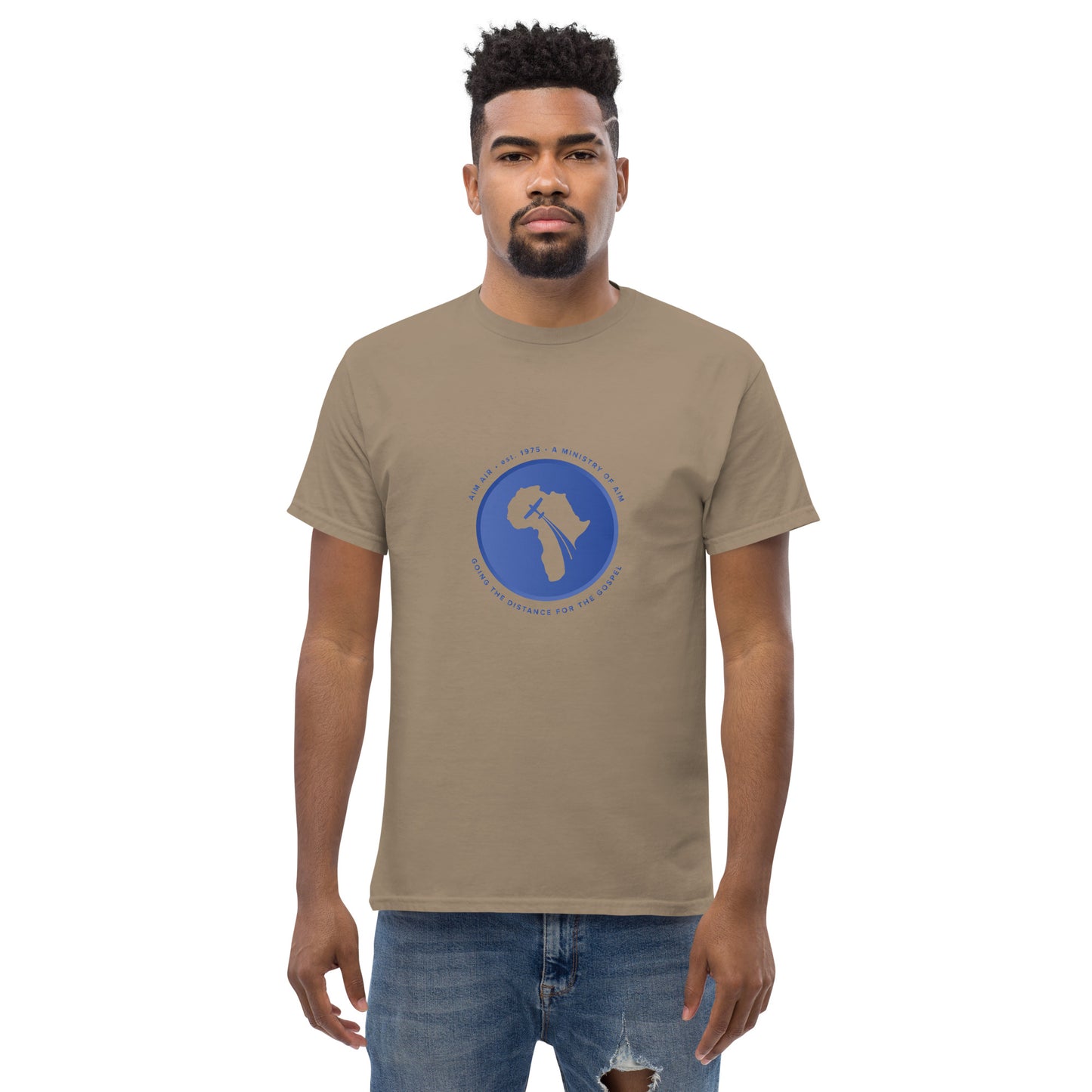 Going the Distance (Blue Logo) classic tee