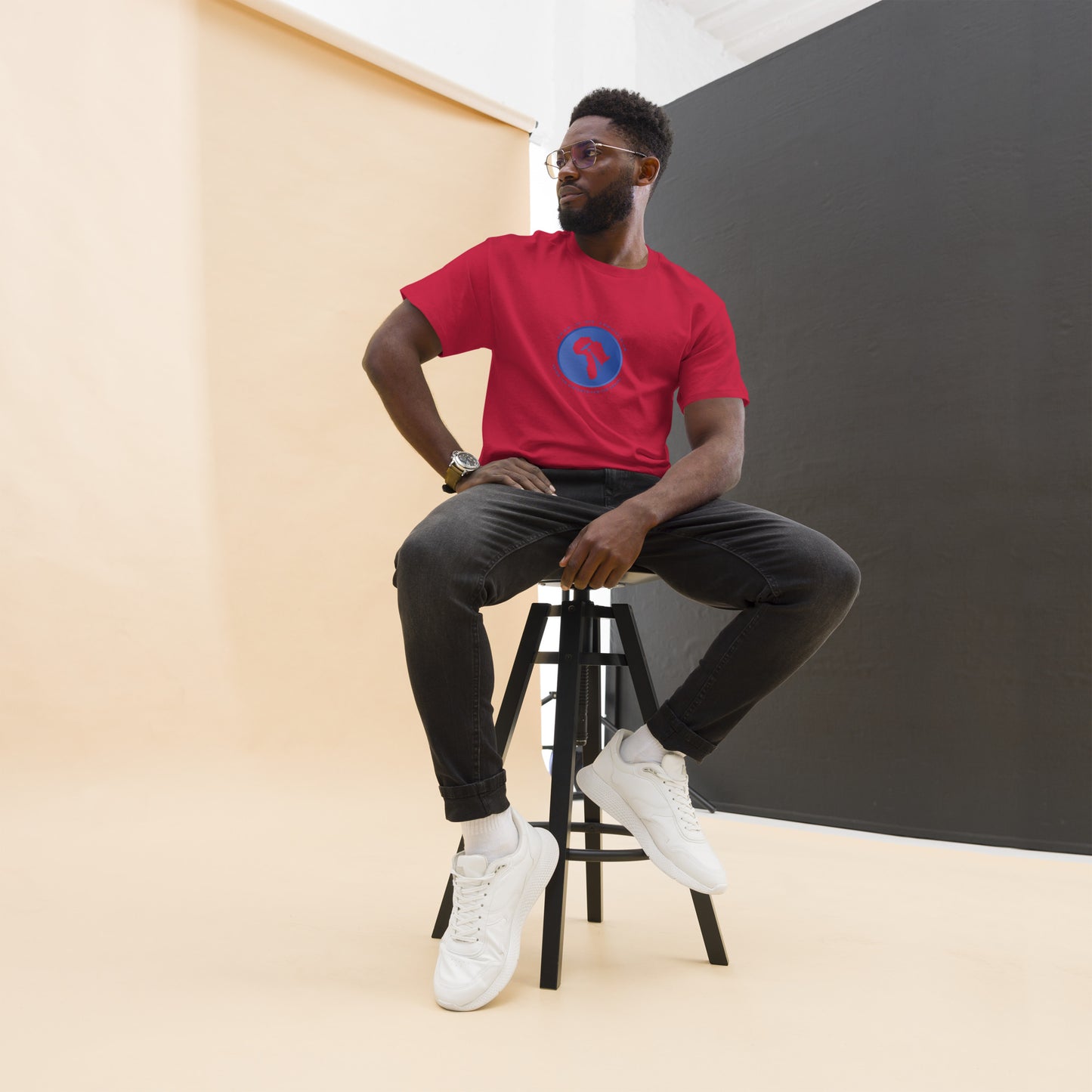 Going the Distance (Blue Logo) classic tee