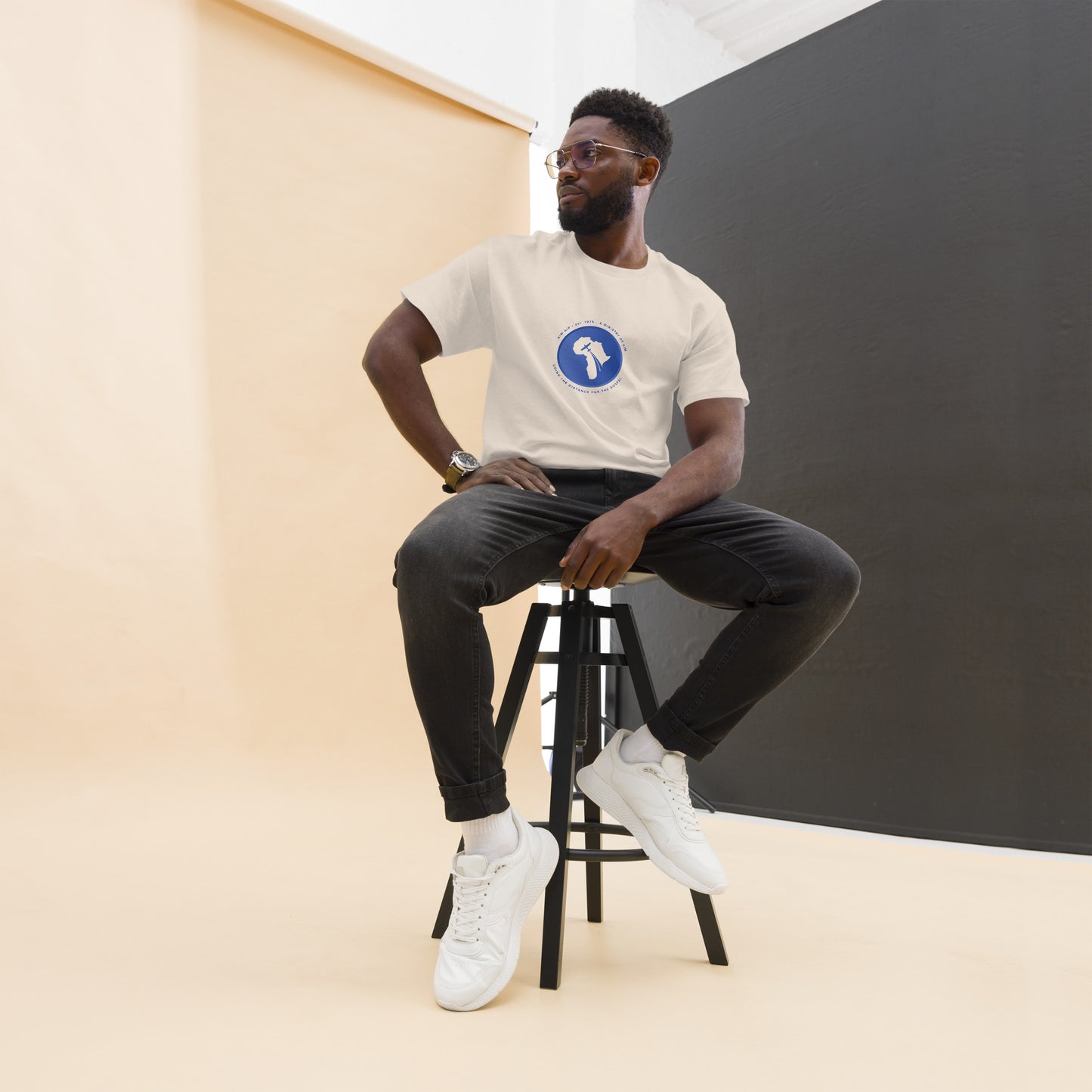 Going the Distance (Blue Logo) classic tee