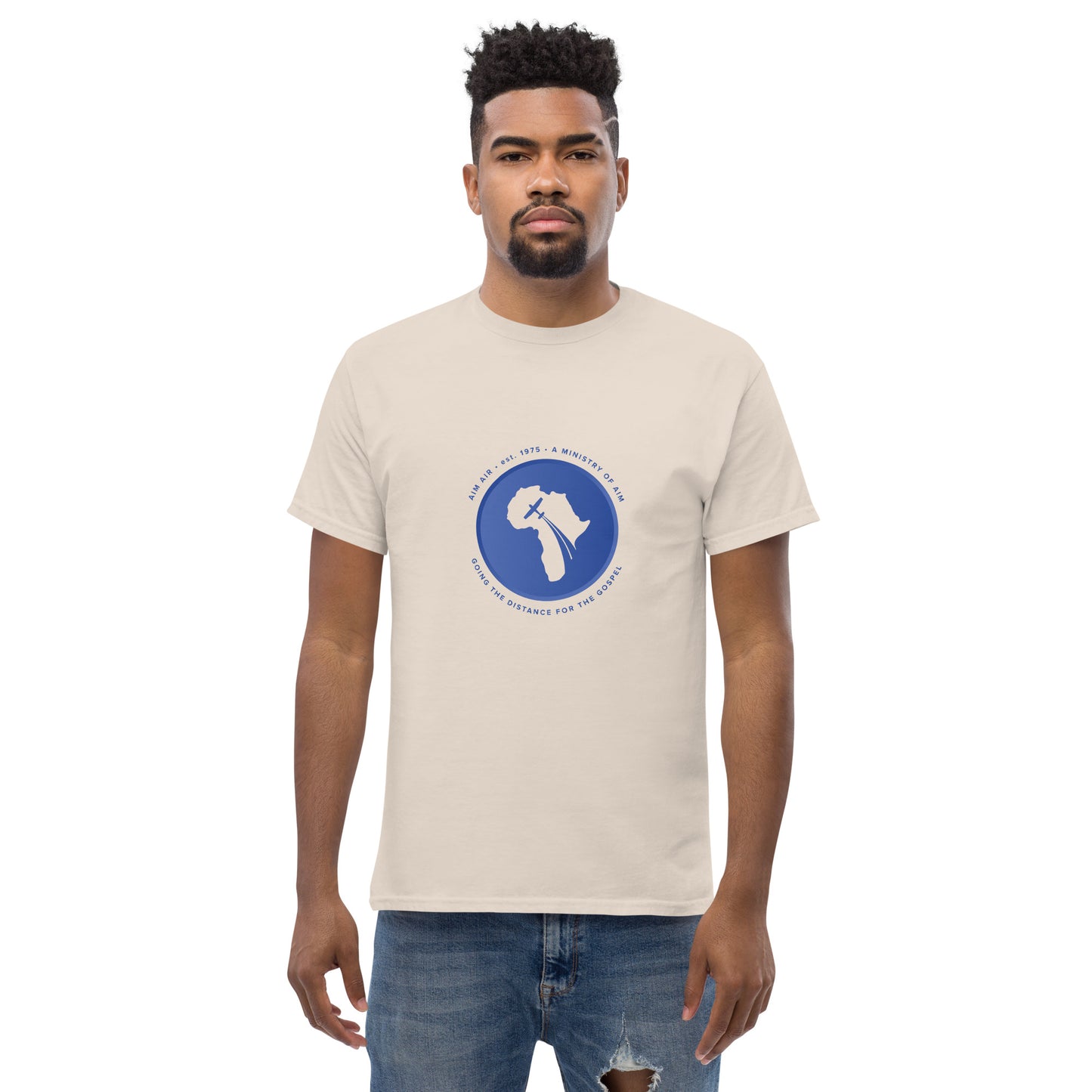 Going the Distance (Blue Logo) classic tee