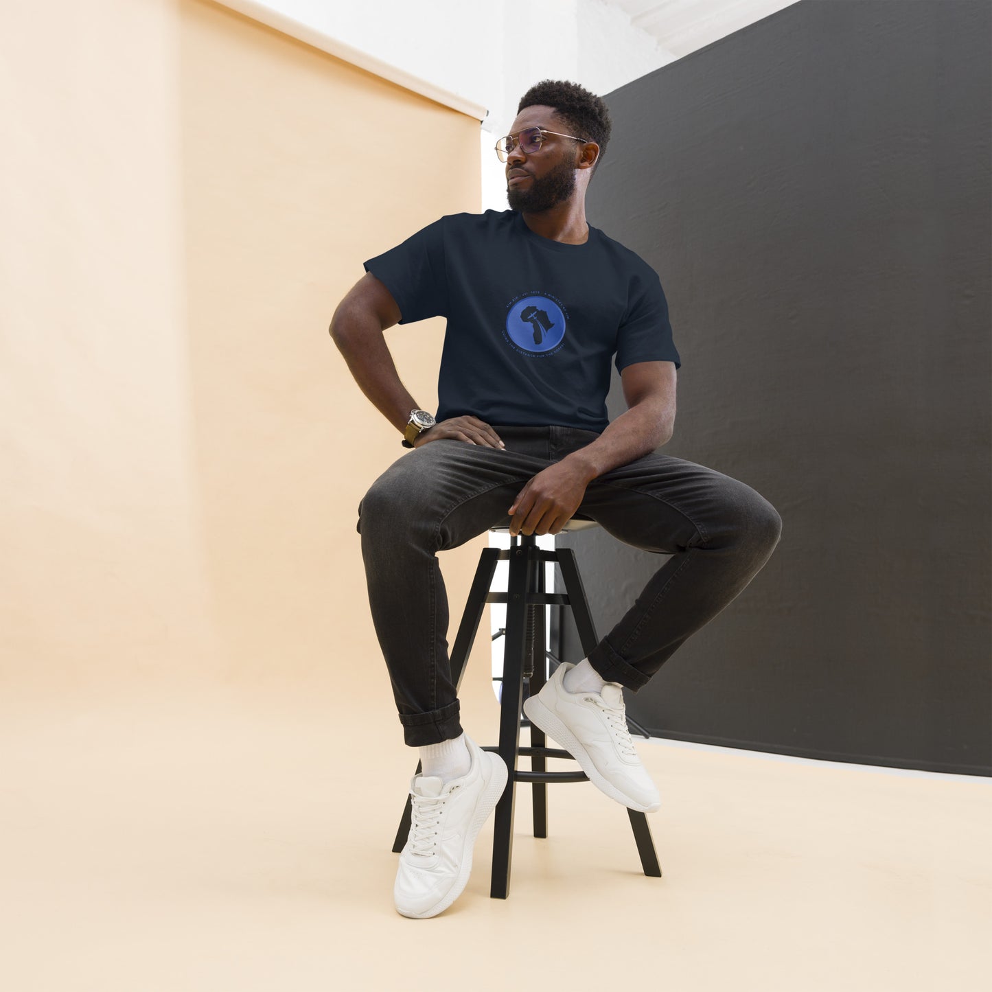 Going the Distance (Blue Logo) classic tee