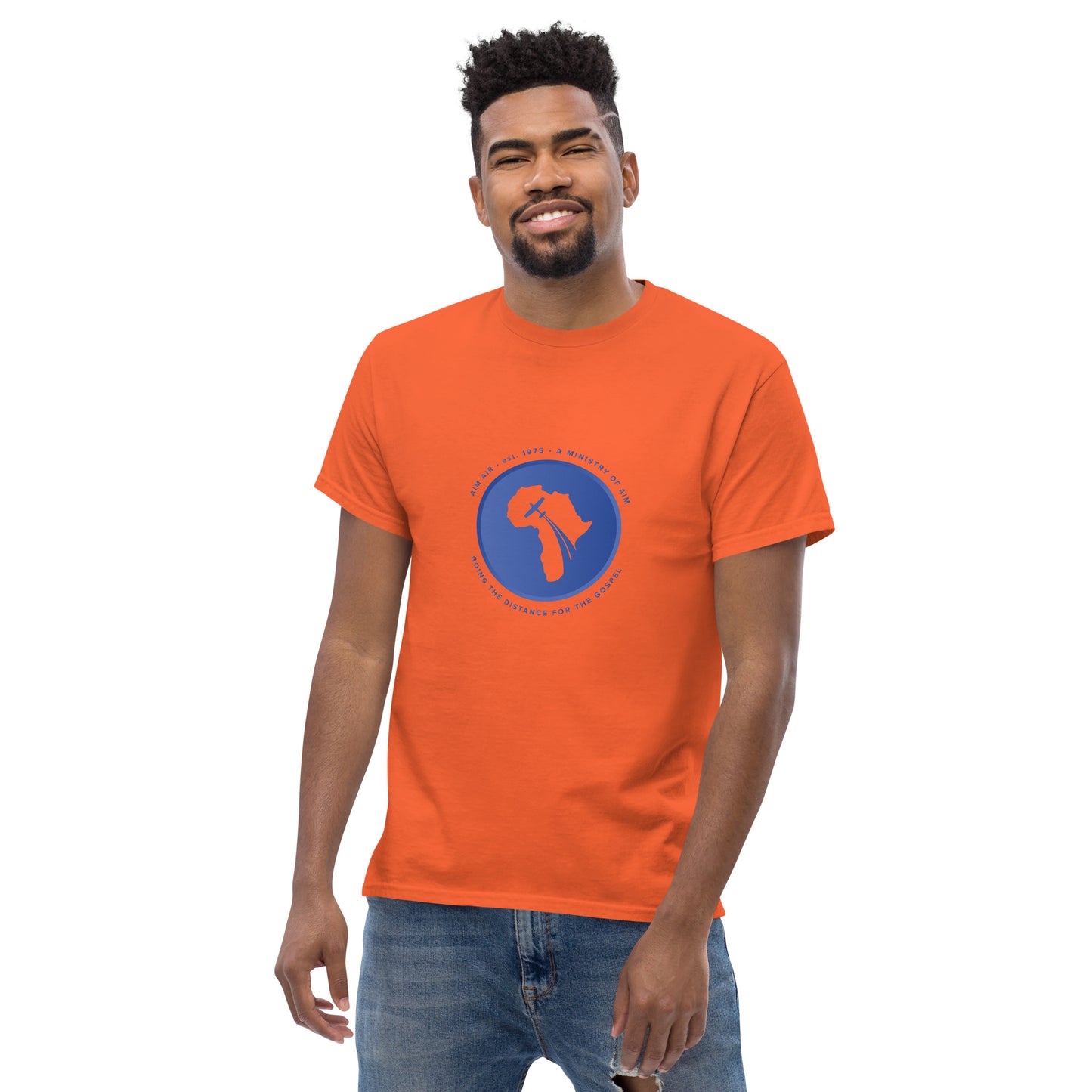 Going the Distance (Blue Logo) classic tee