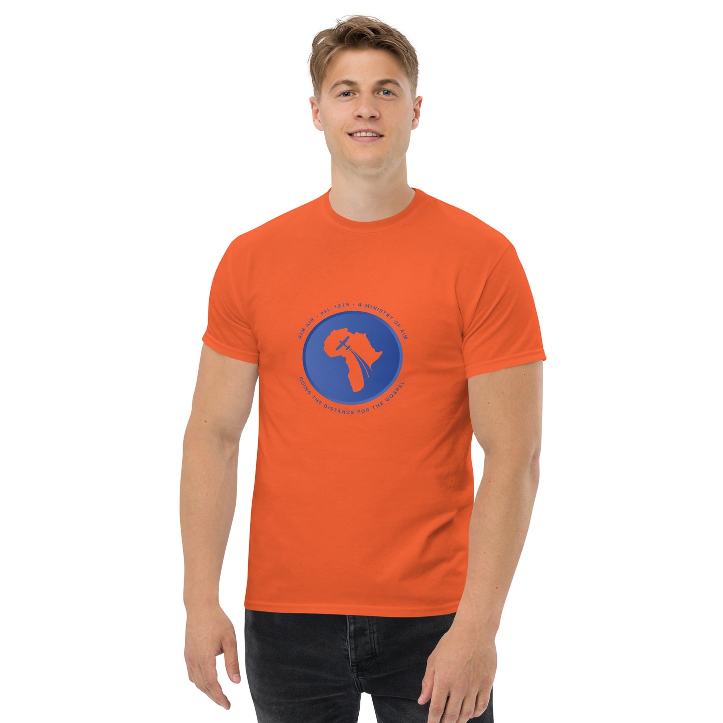 Going the Distance (Blue Logo) classic tee